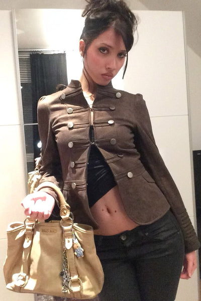 Brass Napoleon Jacket Khaki – Sculptor