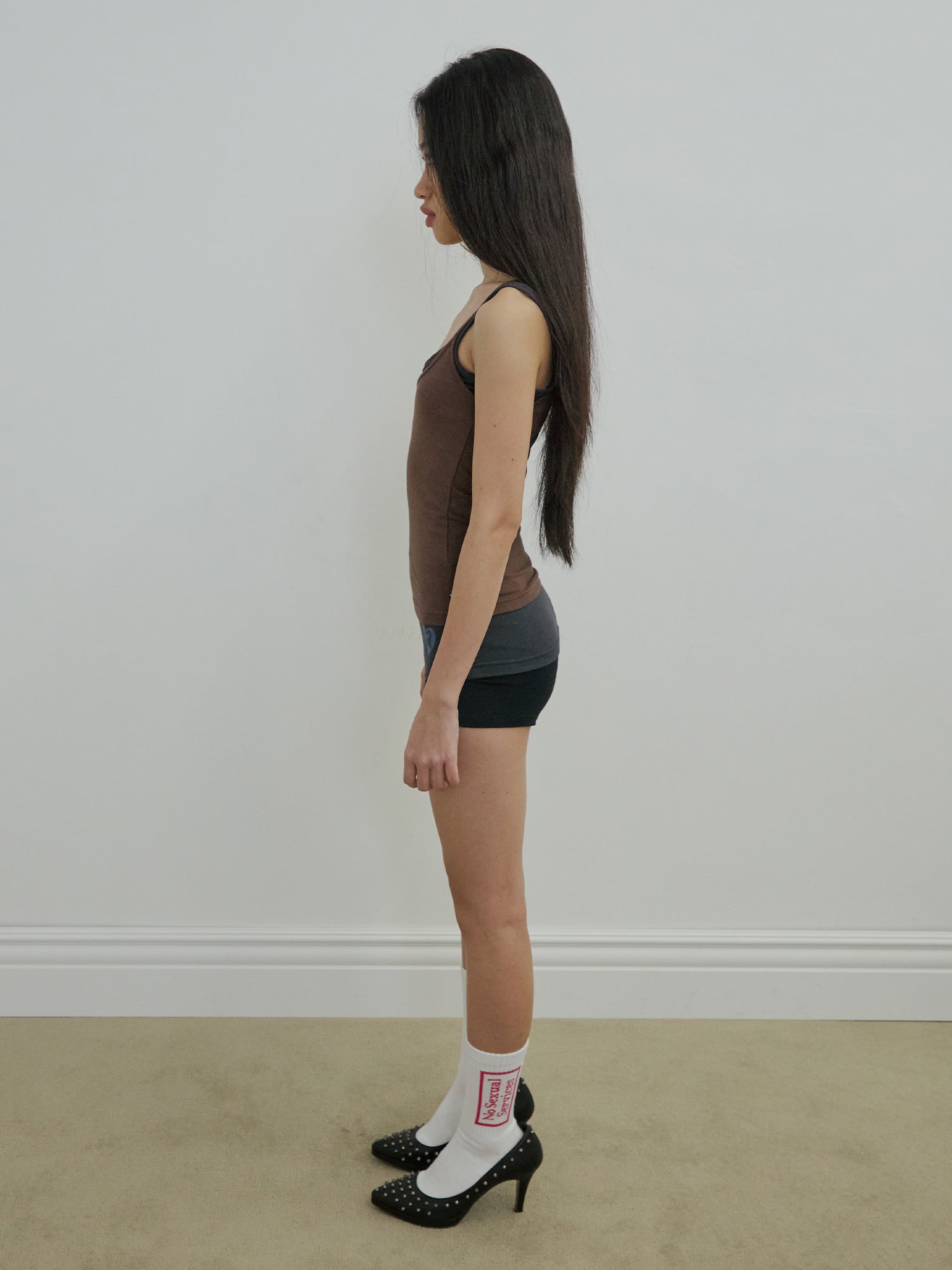 My Go To Sleeveless Top Brown