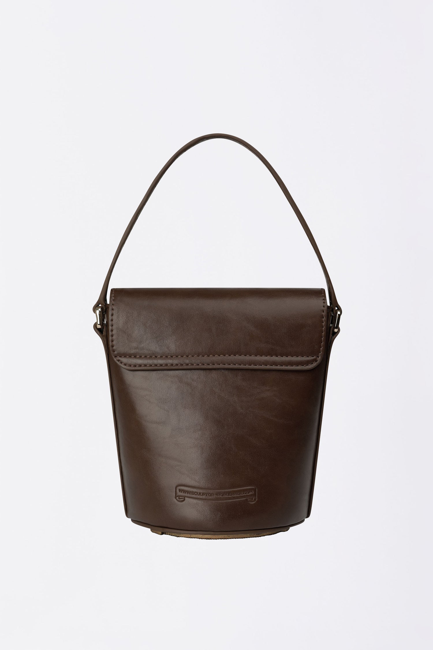 Saddle Bucket Bag Brown