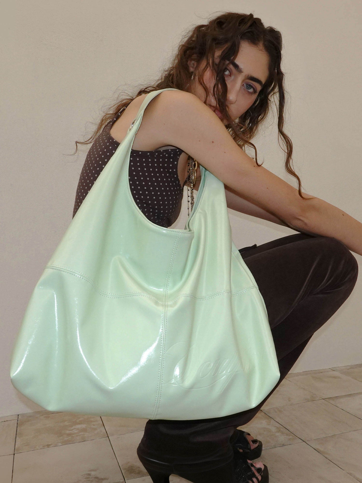 Carryall Hobo Bag Mint