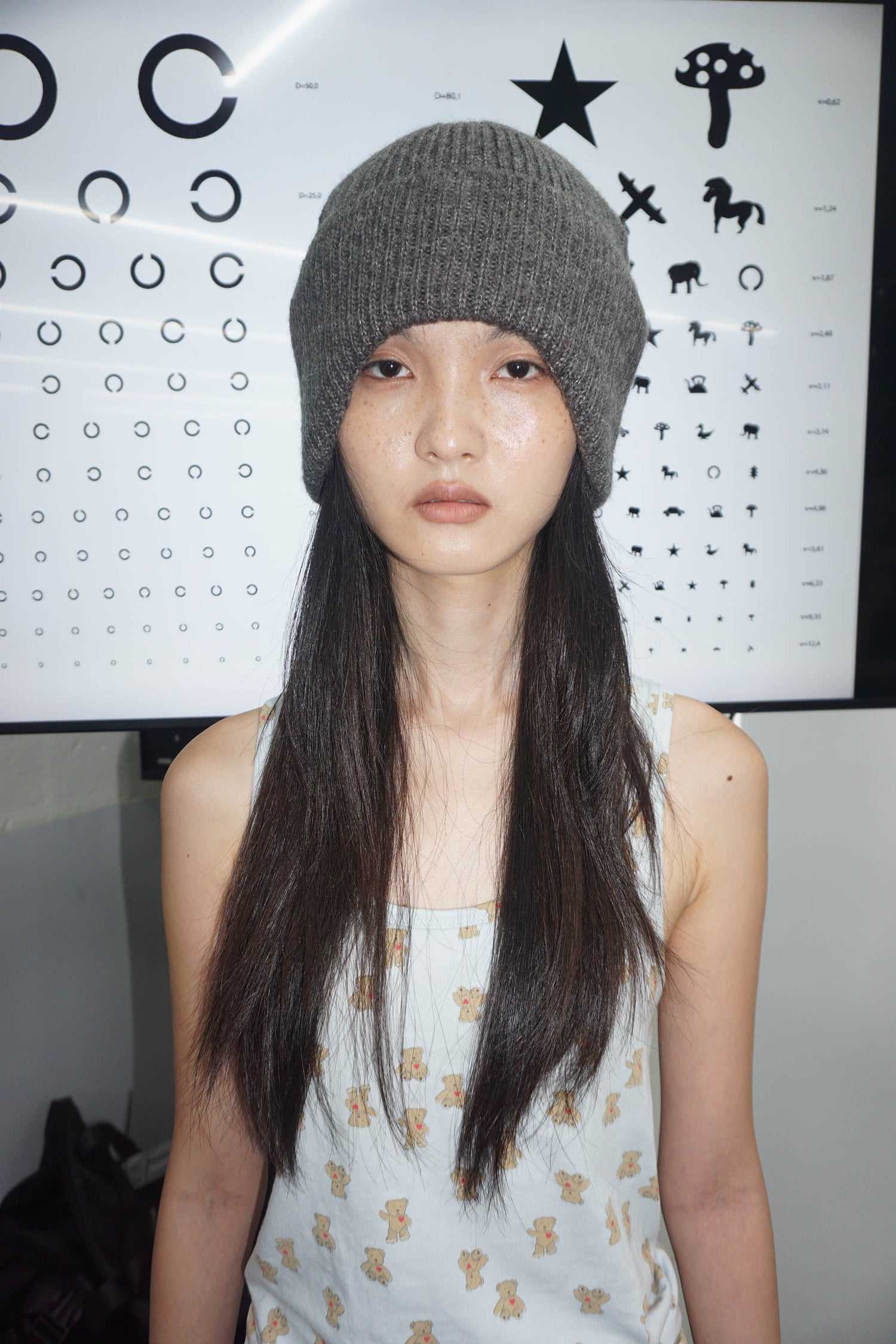 Cozy Earflap Beanie Charcoal