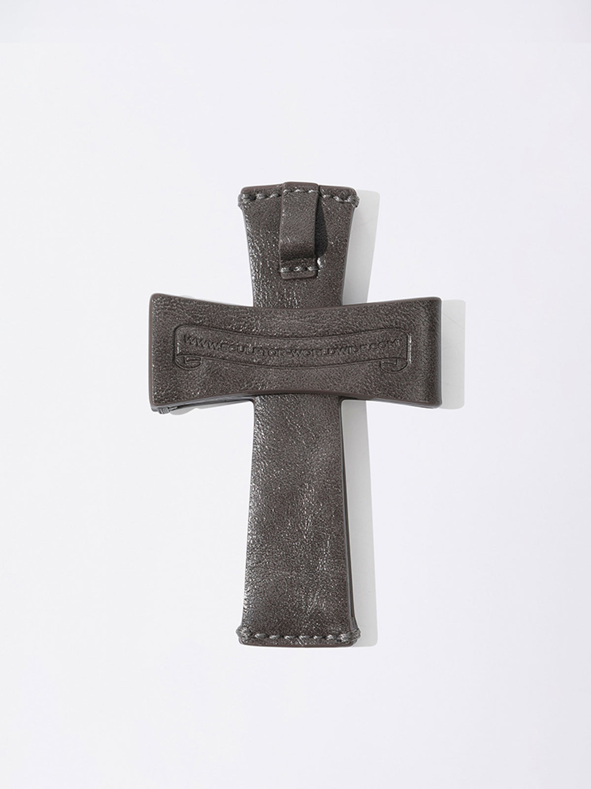Cross Strap Wallet Charcoal