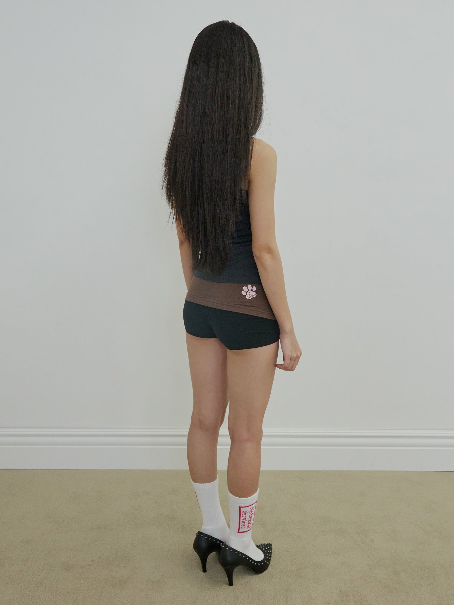 My Go To Sleeveless Top Charcoal