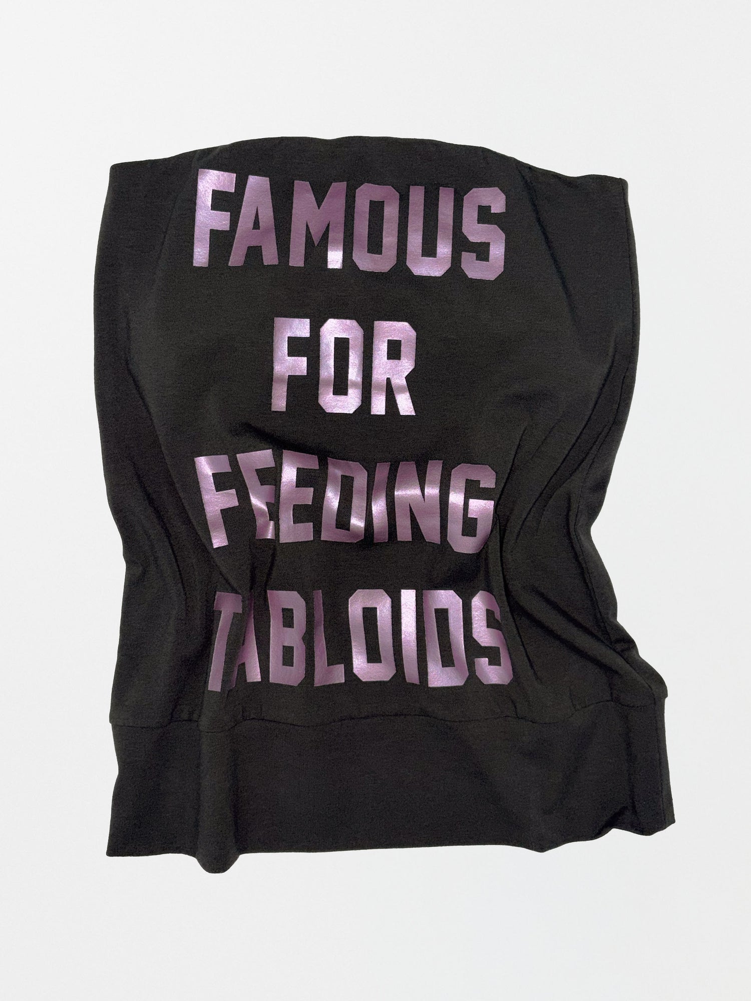 Tabloids Tube Top Charcoal