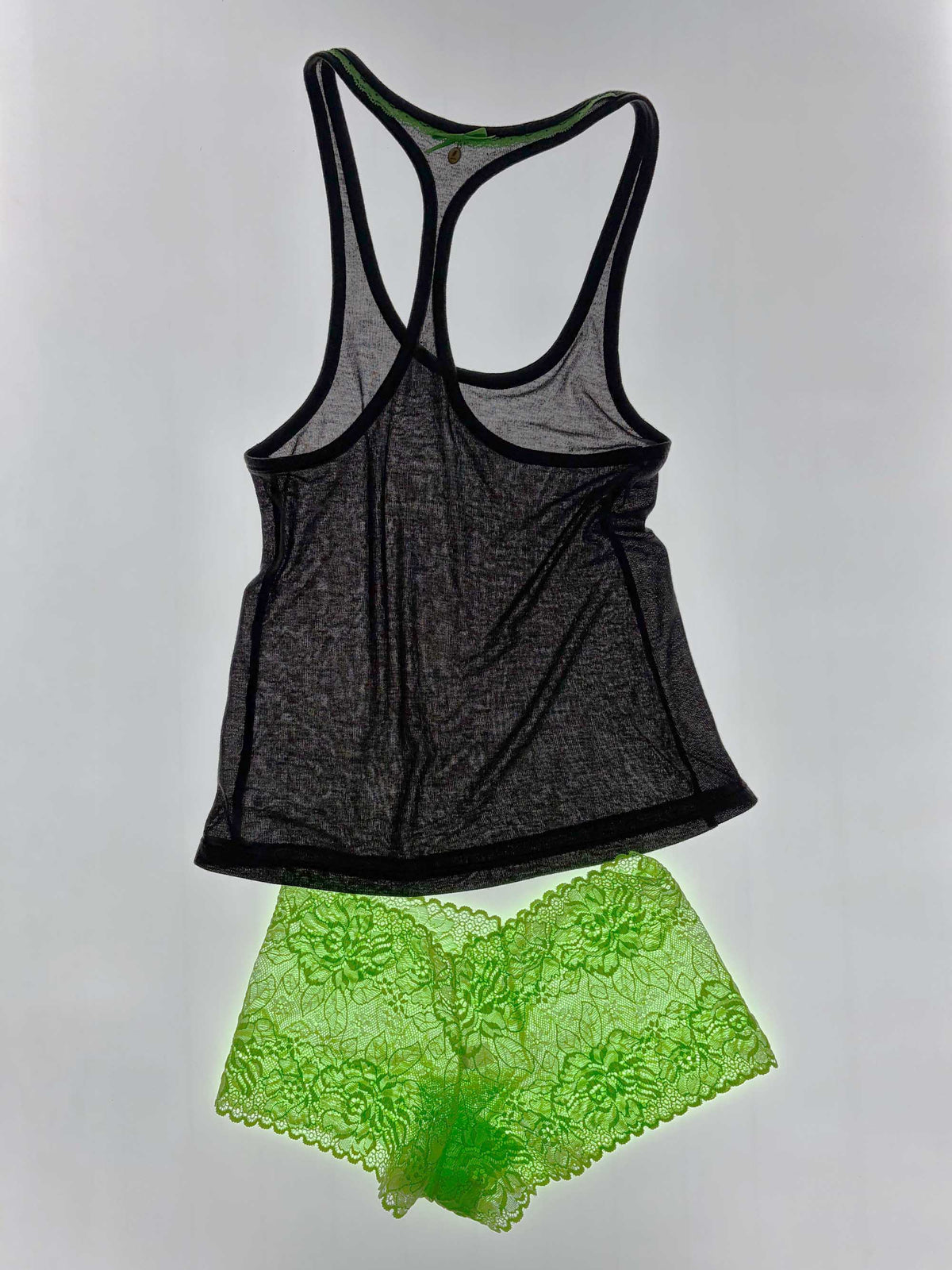 Thong Sleeveless Charcoal