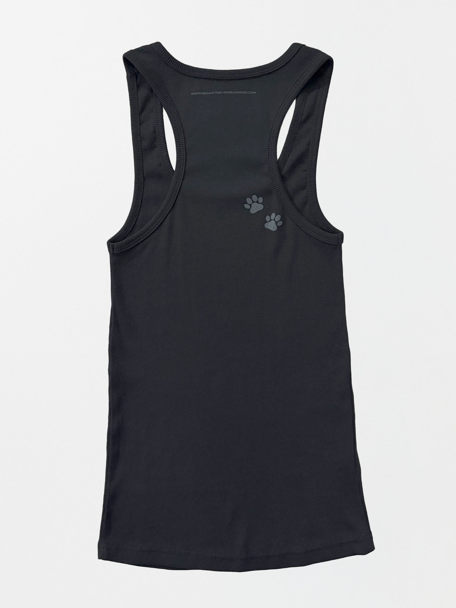 Razorback Tank Top Charcoal