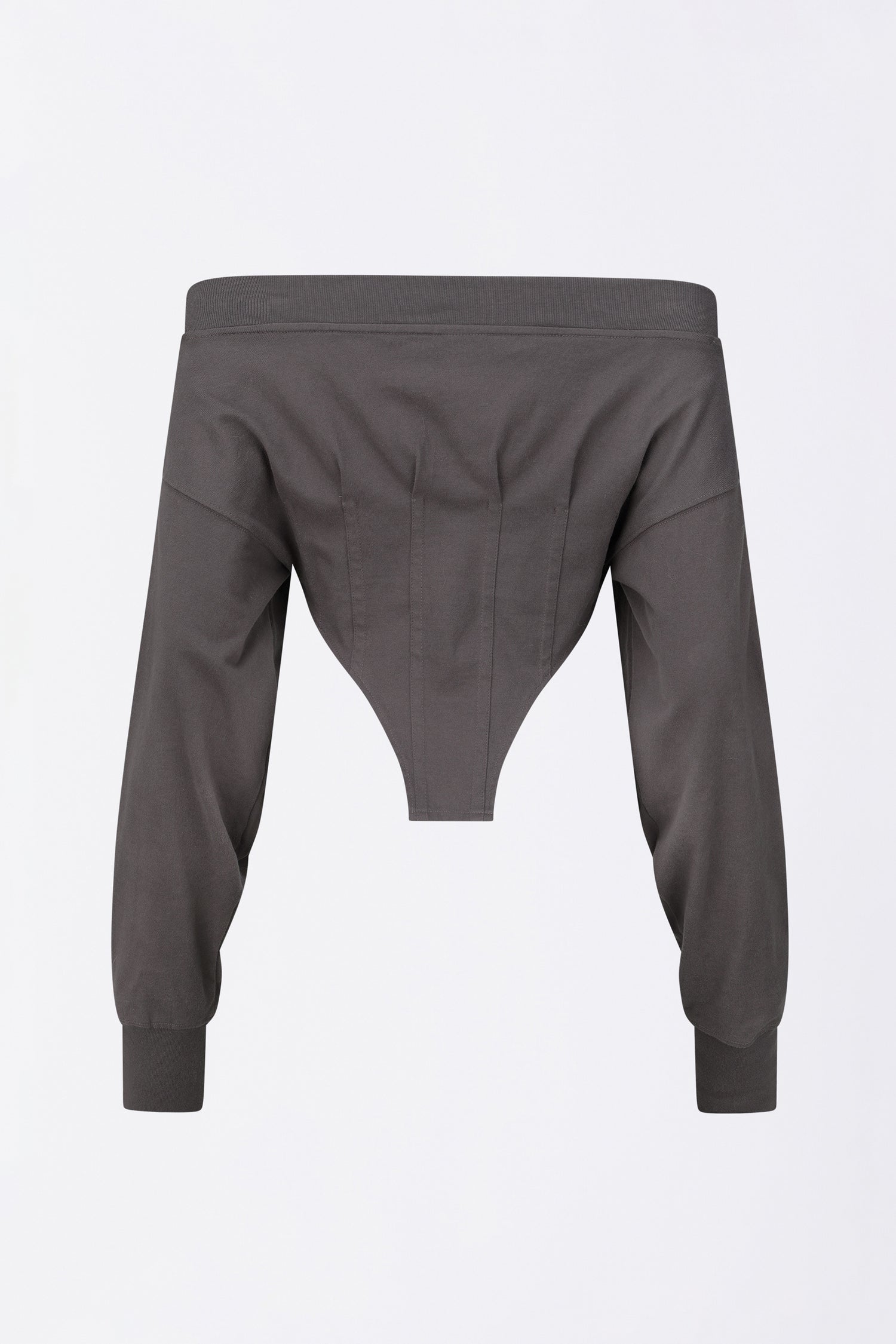 Corset Sweatshirt Charcoal