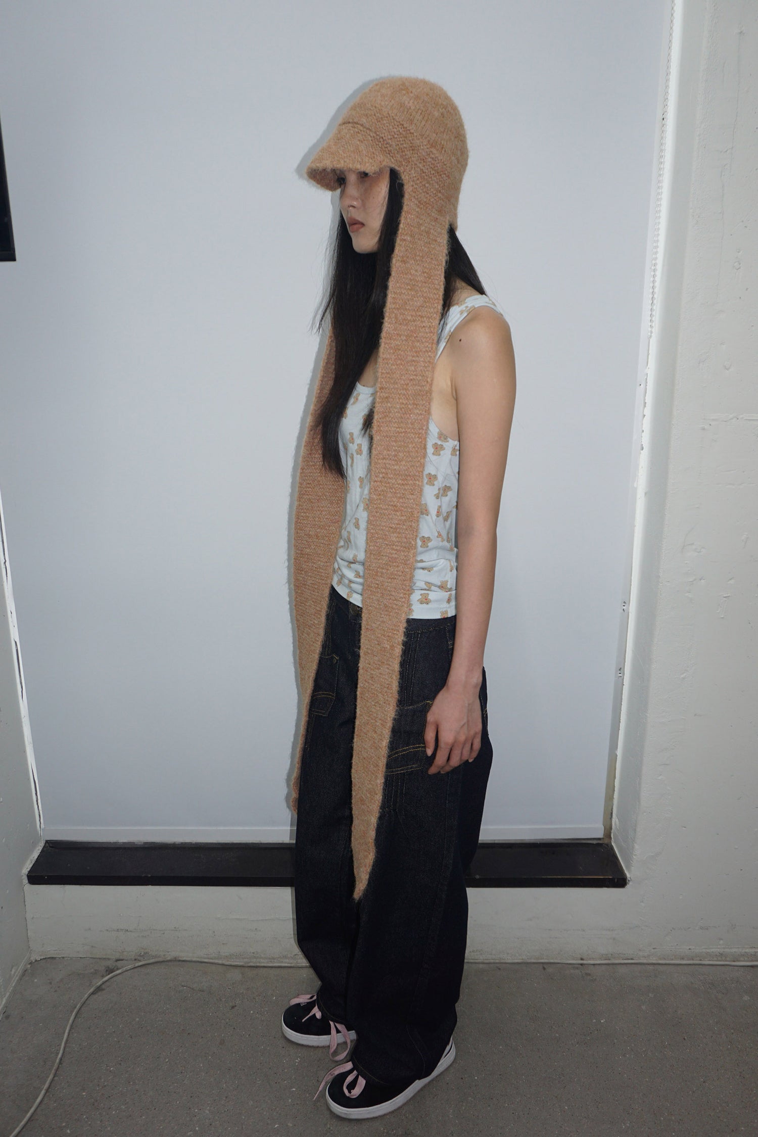 Flap Tail Beanie Cinnamon