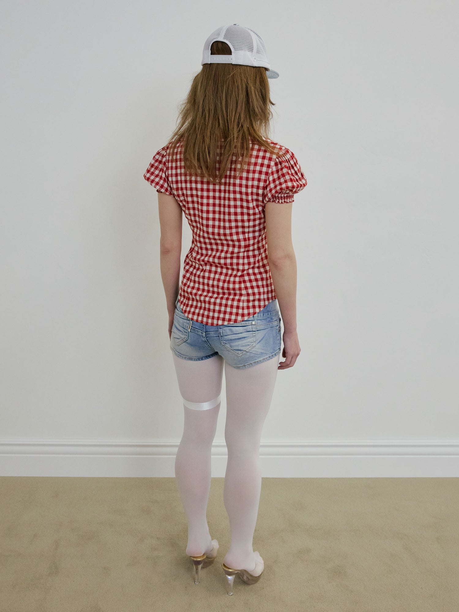 Cottage Open Blouse Red
