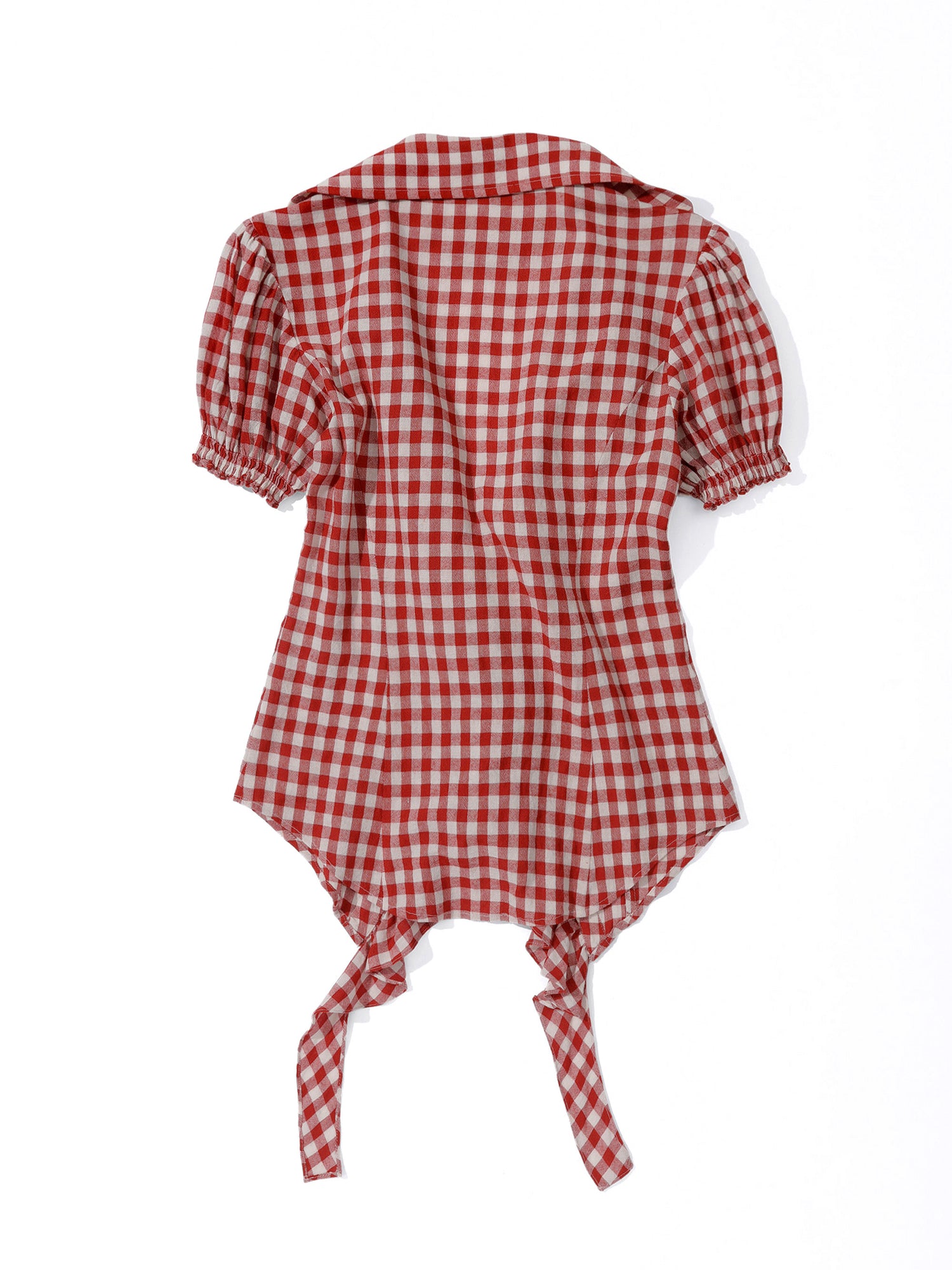 Cottage Open Blouse Red