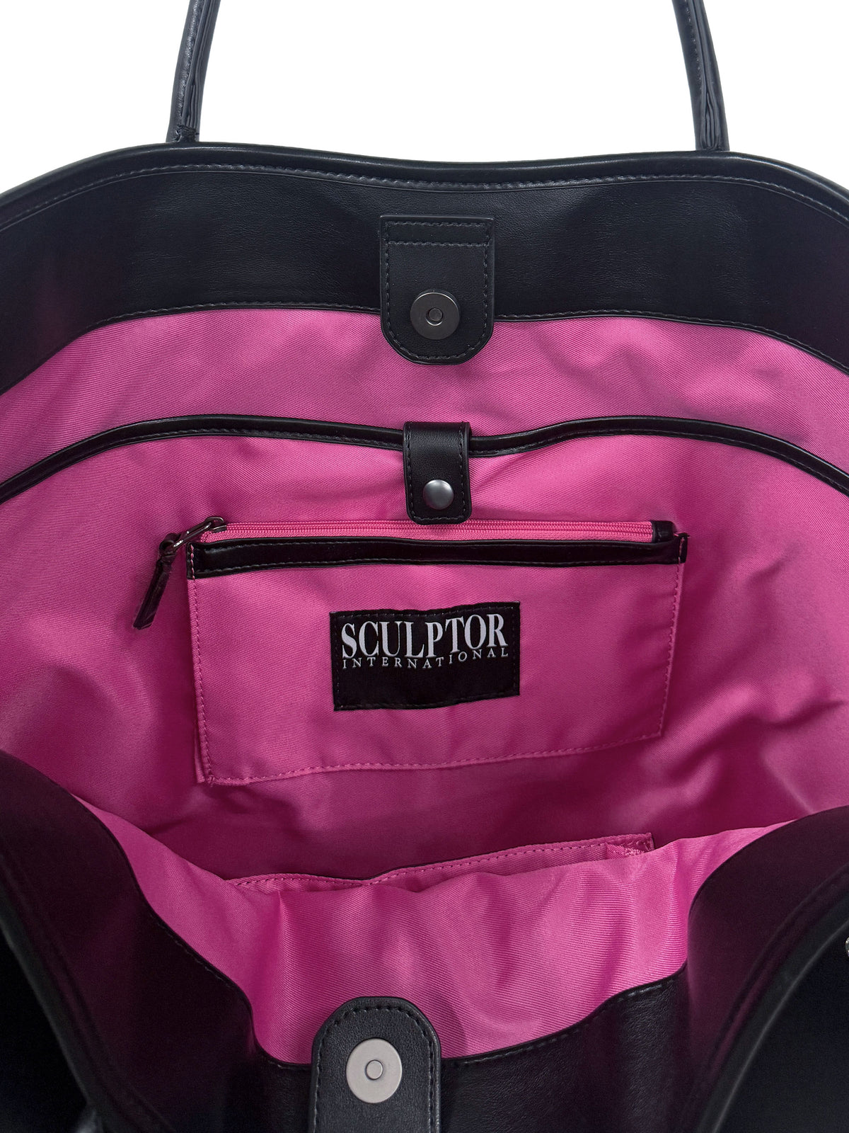 Couture Grocery Tote Bag Black