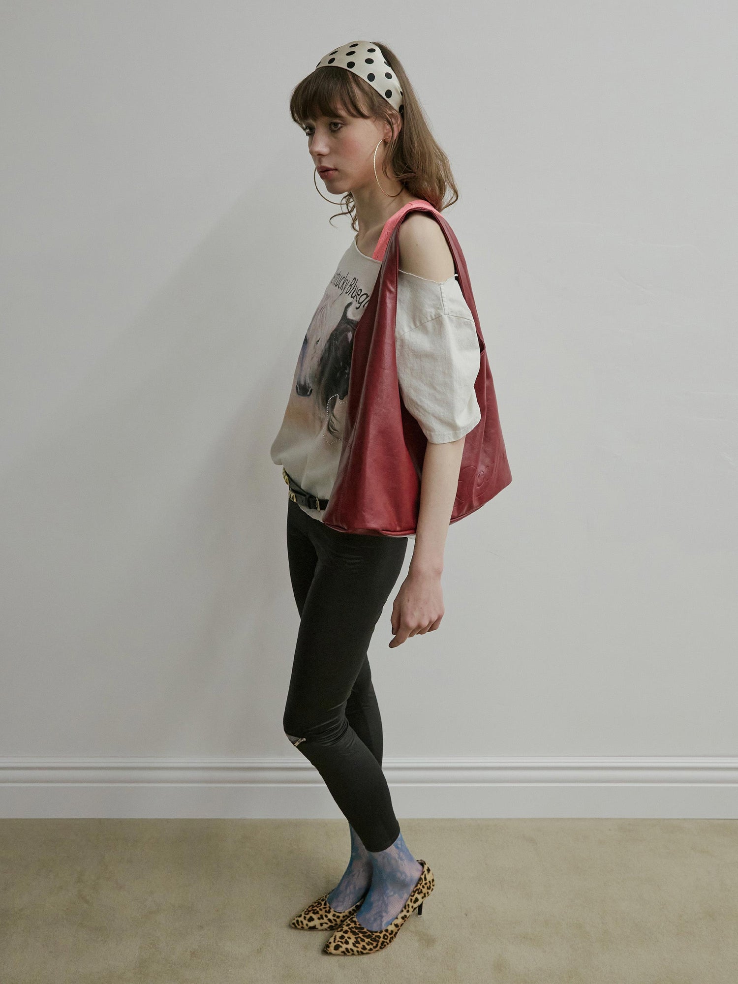 Everyday Hobo Bag Crimson Red