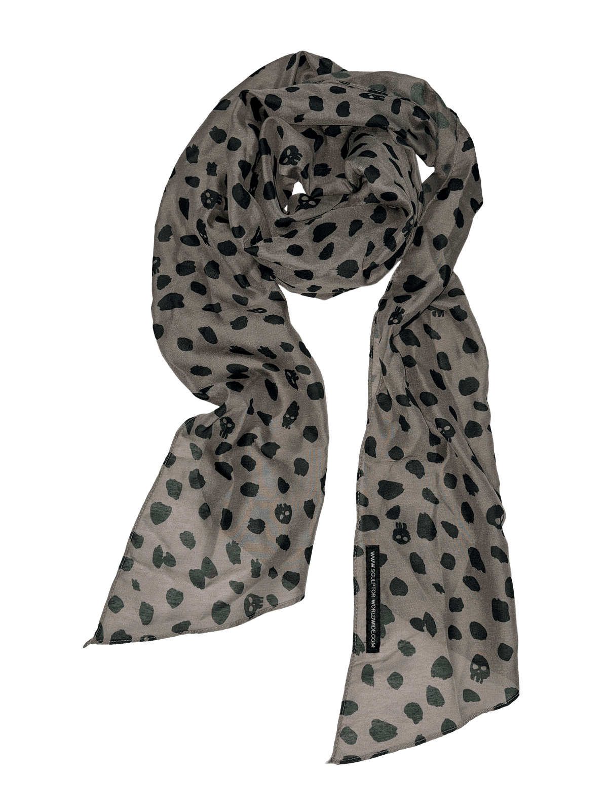 Dalmatian Scarf Mocha