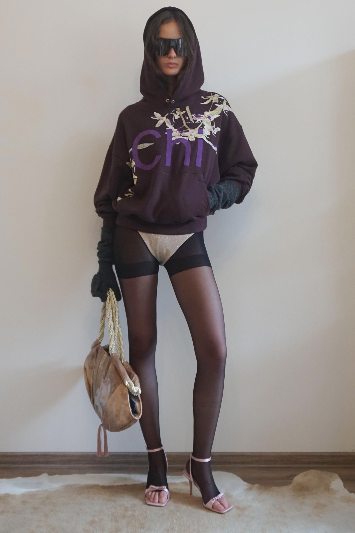 Chi Hoodie Deep Brown
