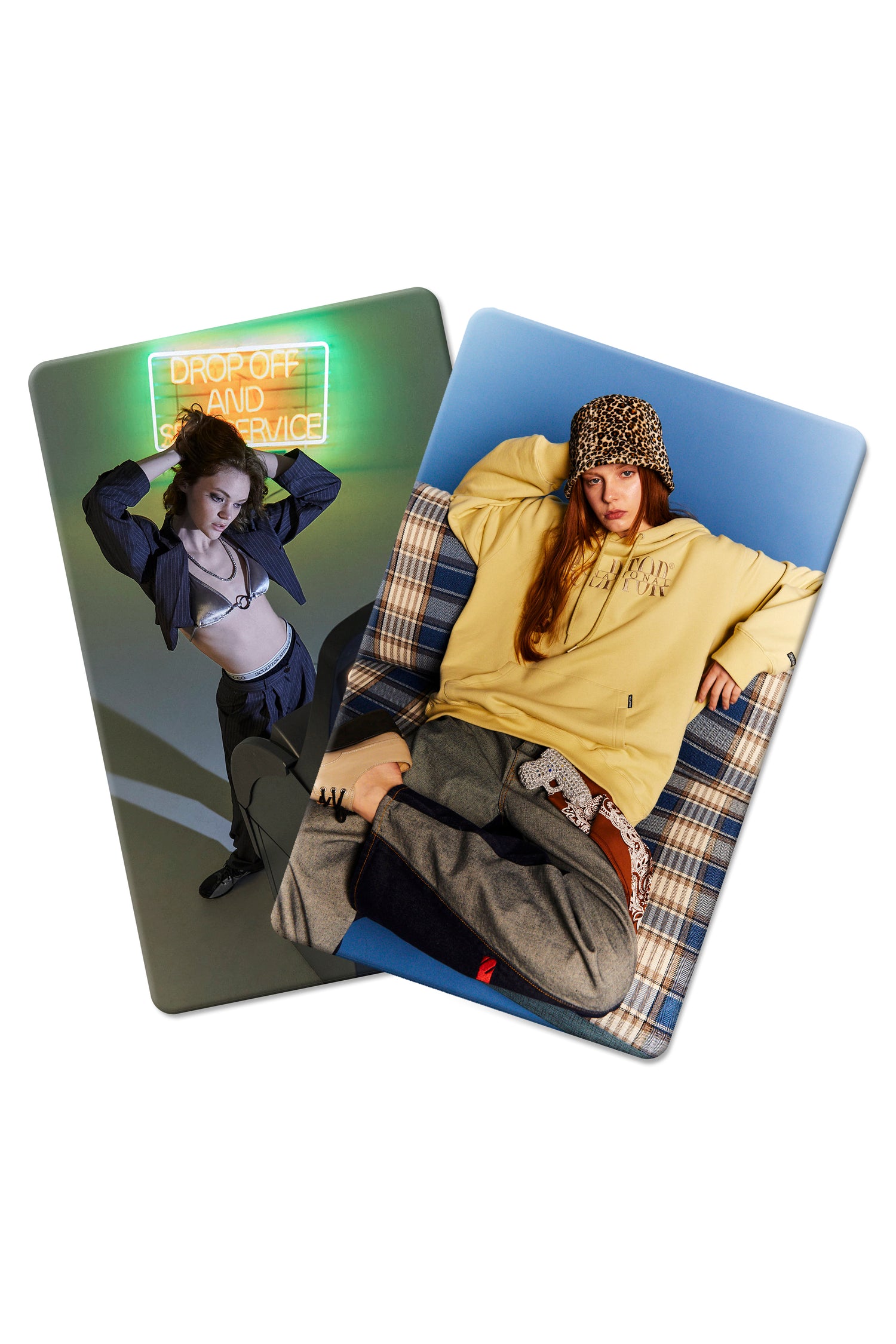 22SS Card Mirror Black/Blue