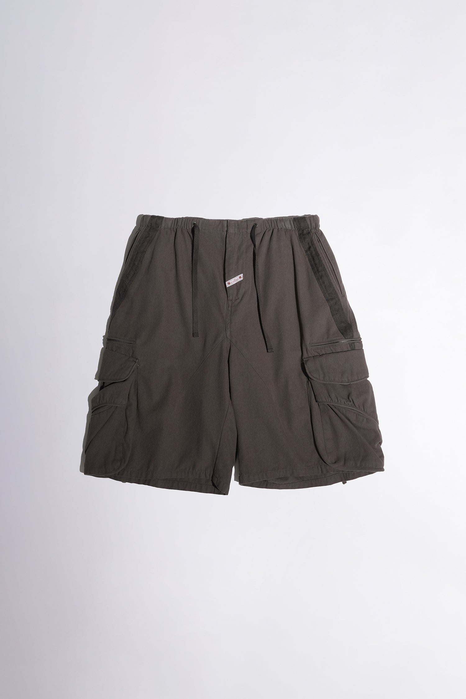 Twill Cargo Half Pants Charcoal