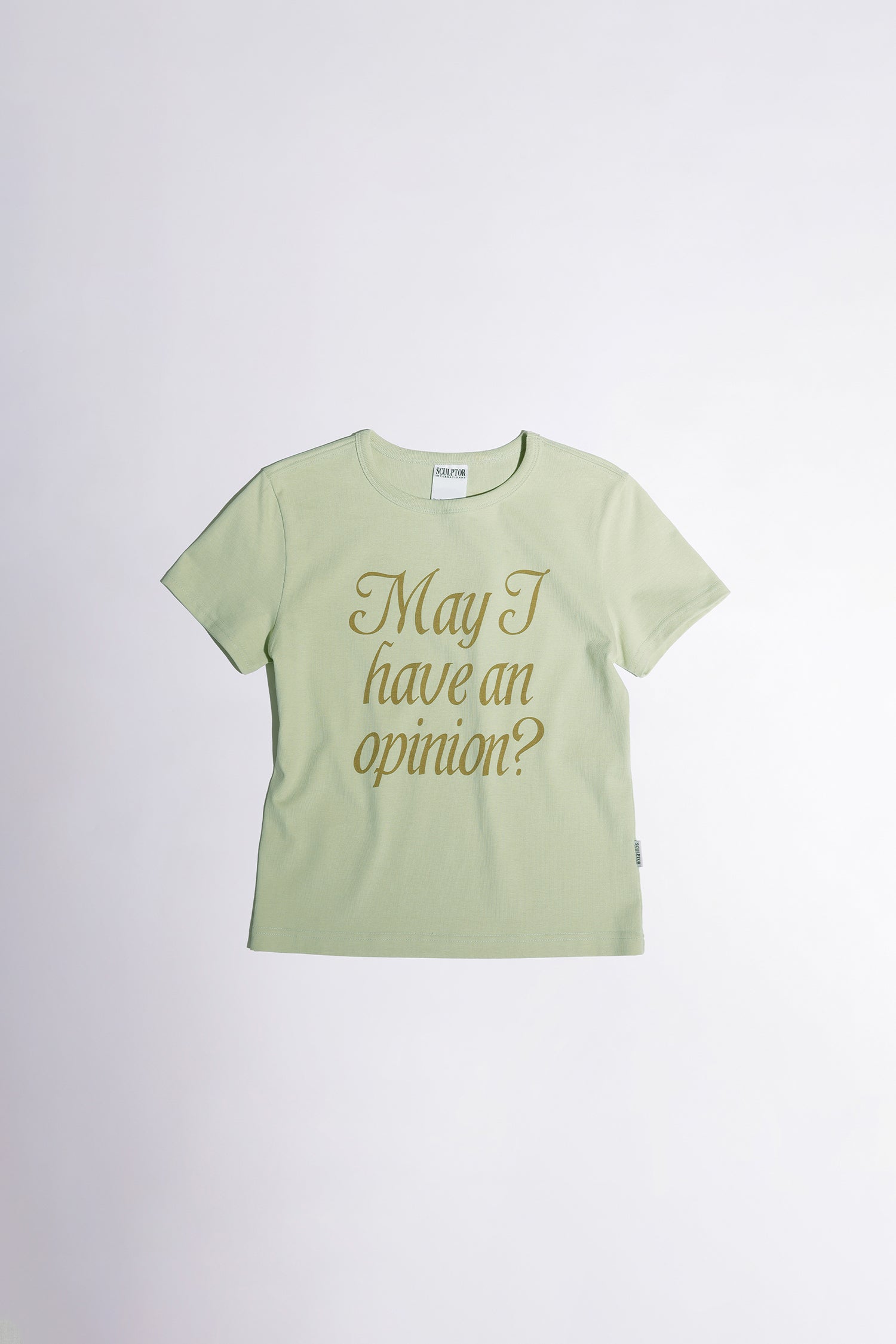 Opinion Tee Yellow Green