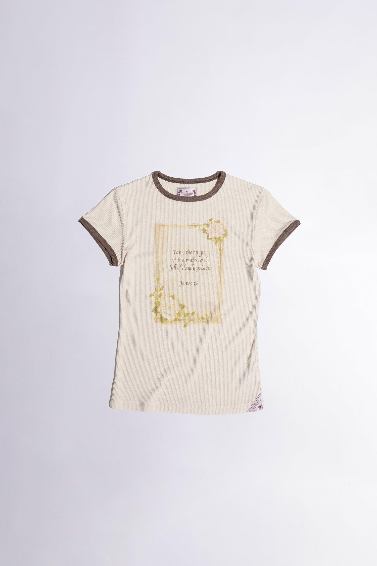 Rose Ringer Tee Raw