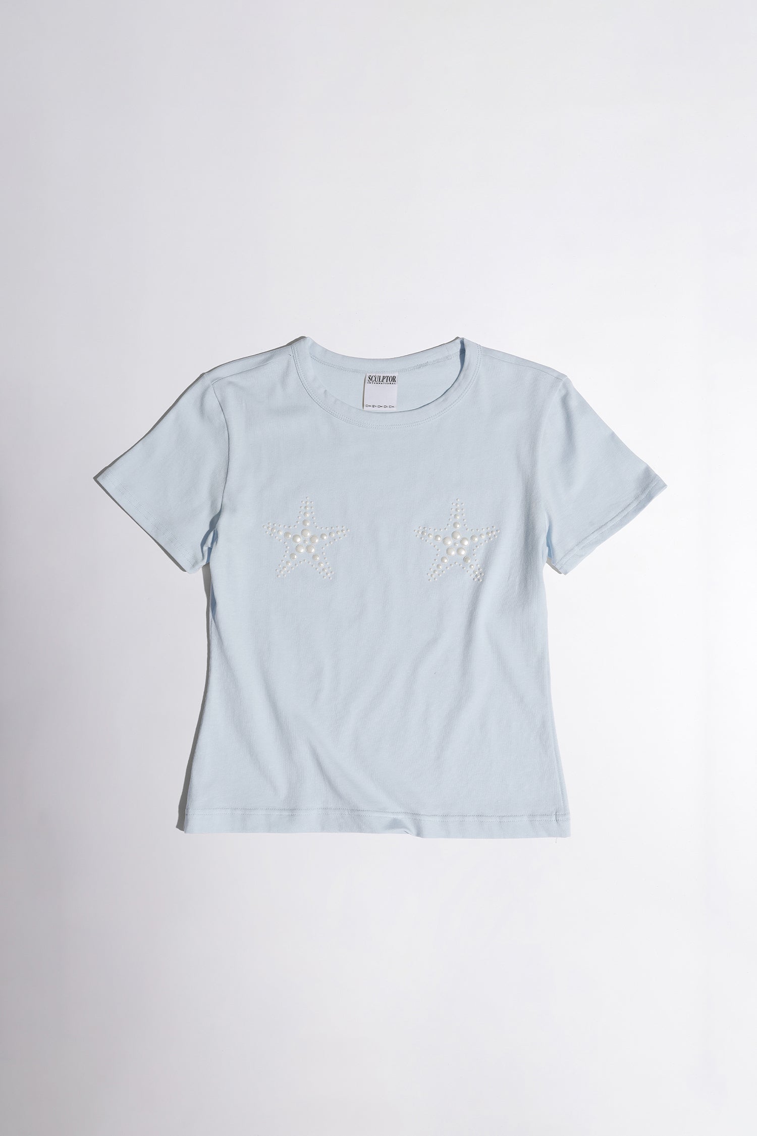 Pearl Starfish Tee Baby Blue