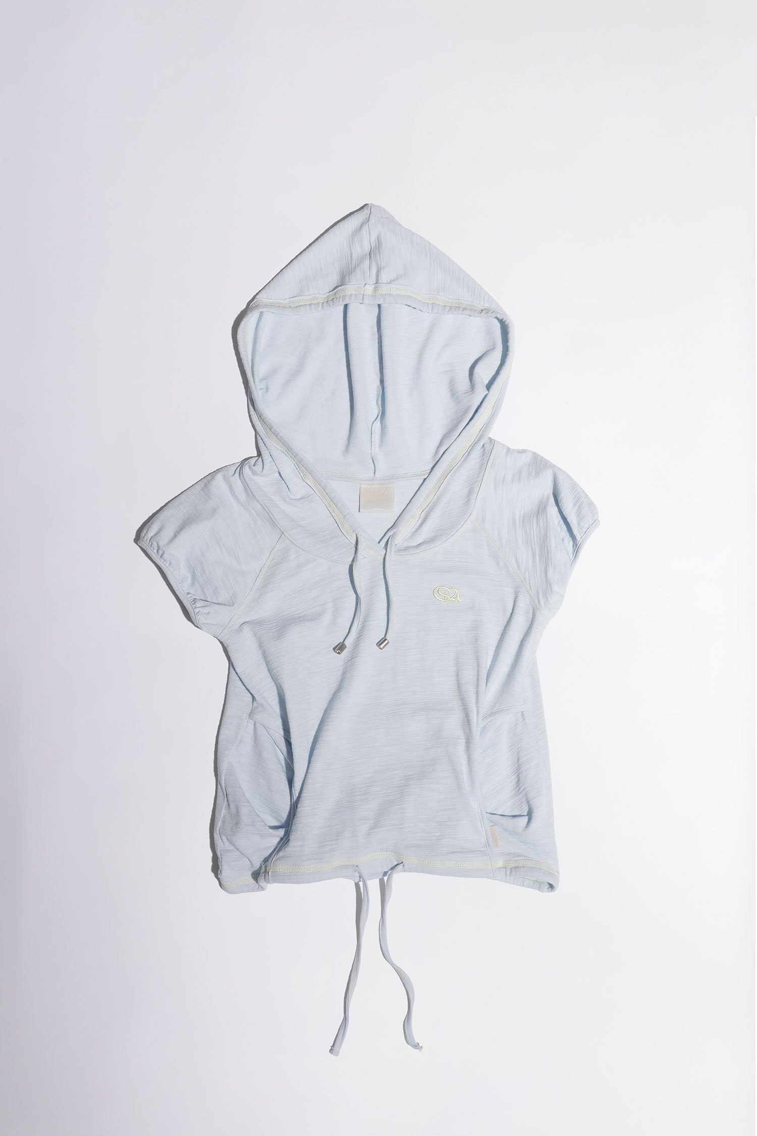 Raglan Hoodie Tee Baby Blue