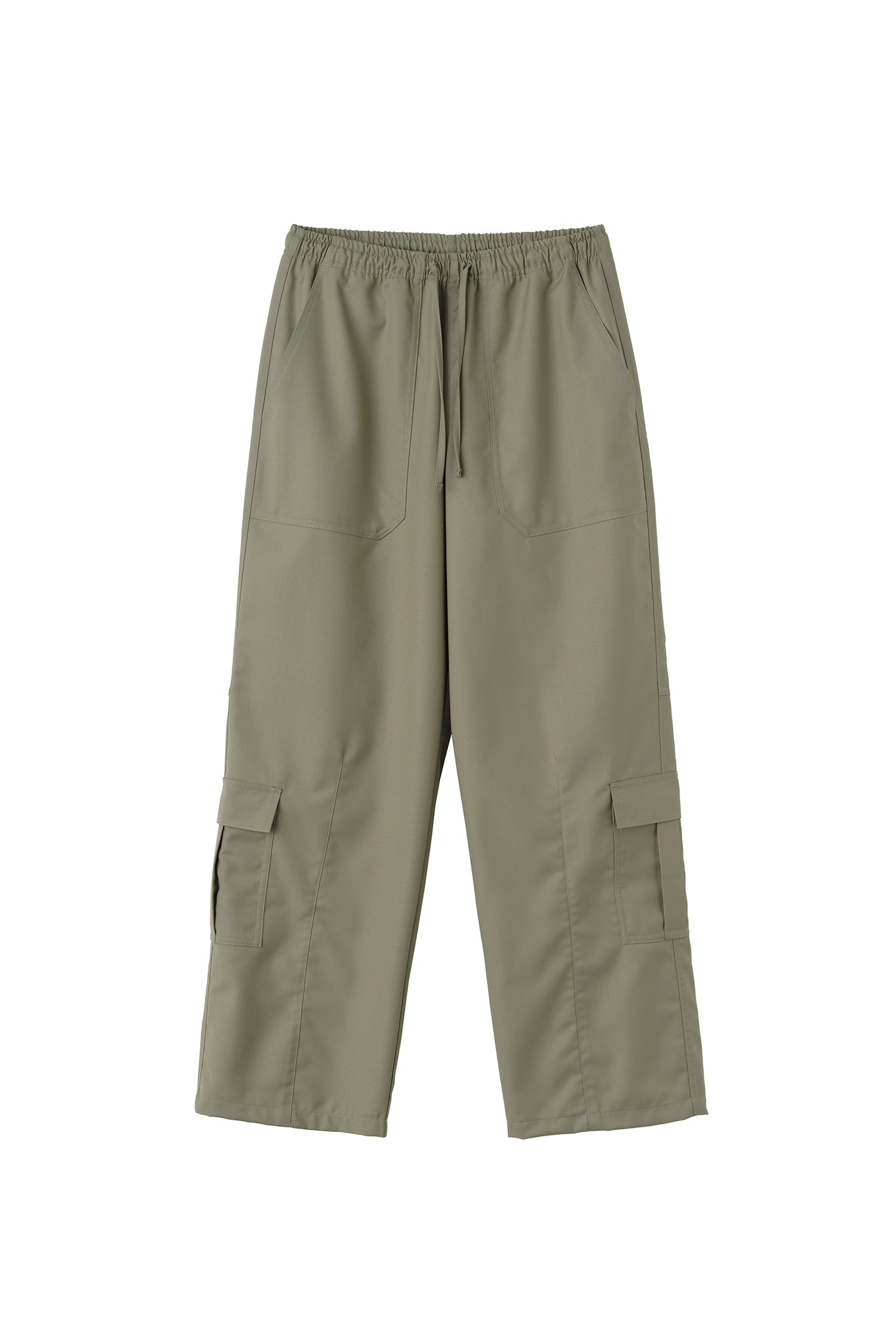 Stitch Detail Carpenter Pants Sage
