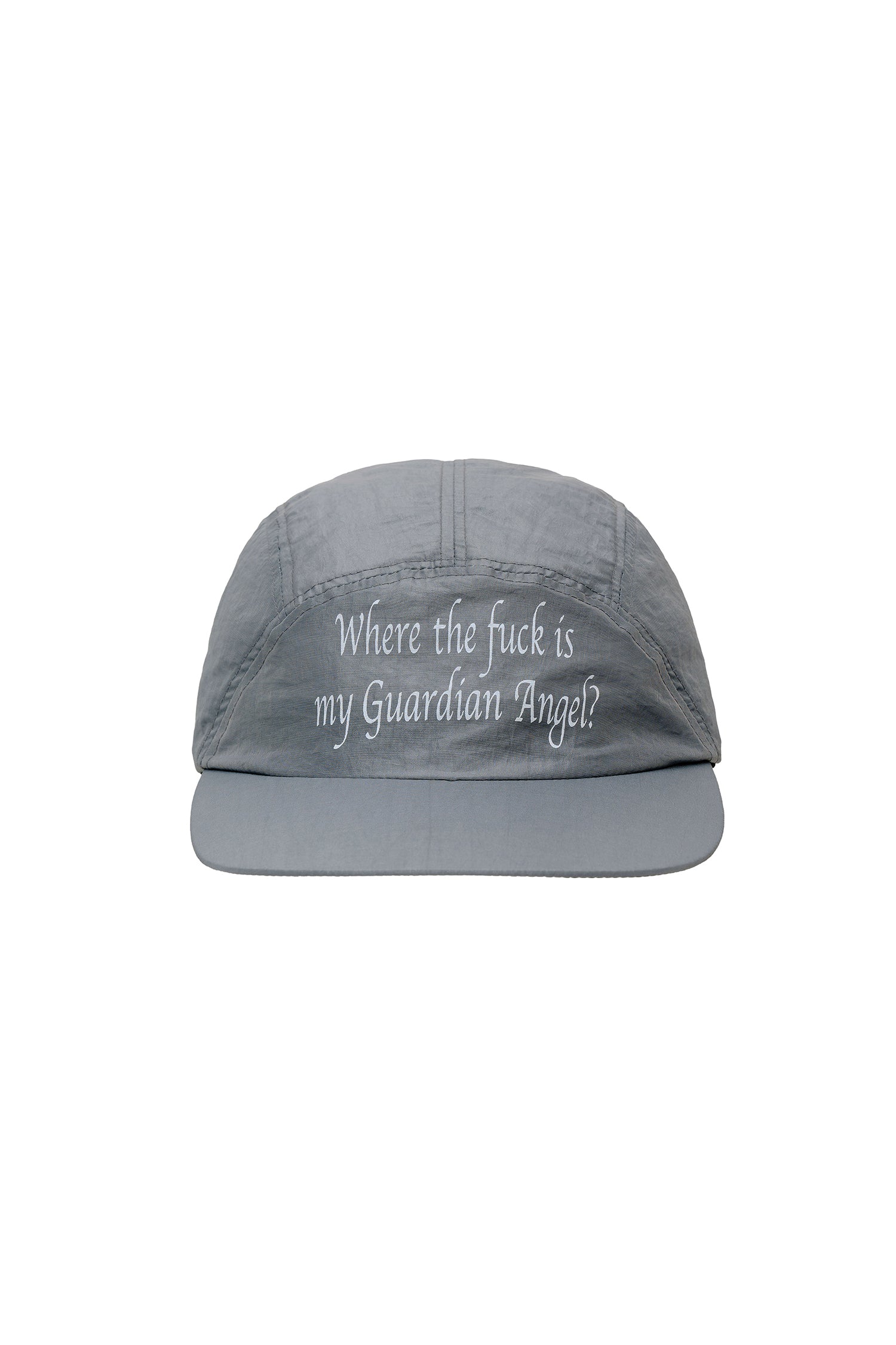 Guardian Angel Nylon Camp Cap Gray