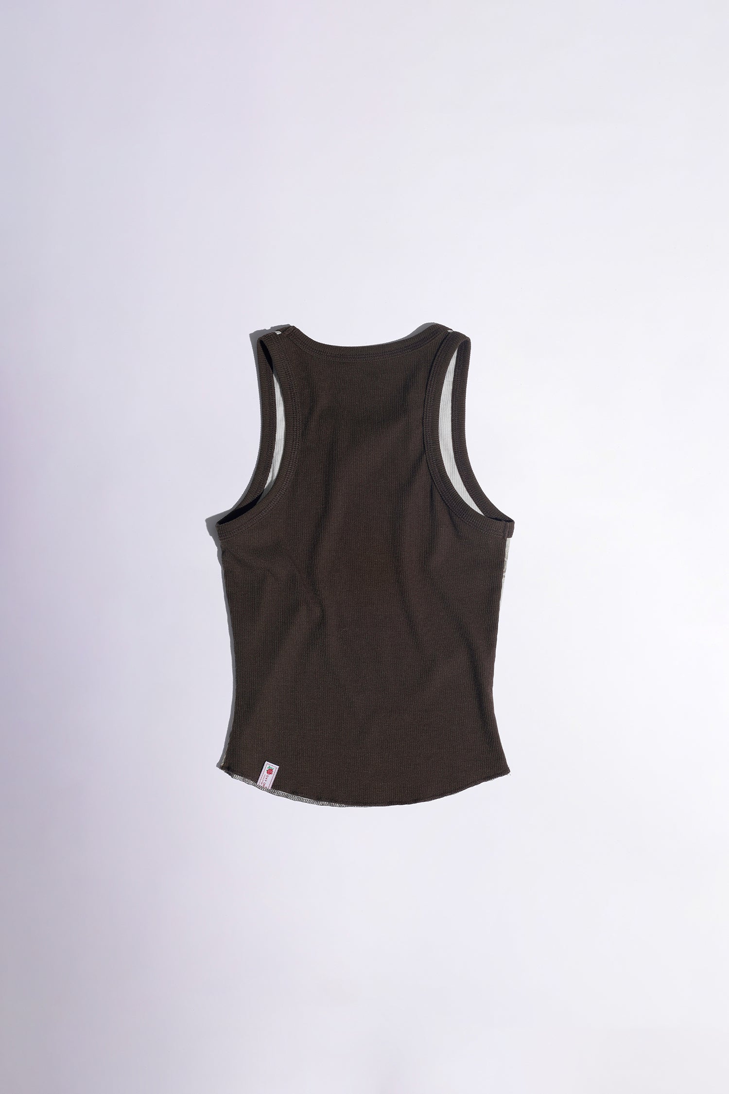 Maria Tear Drop Tank Top Latte/Mocha