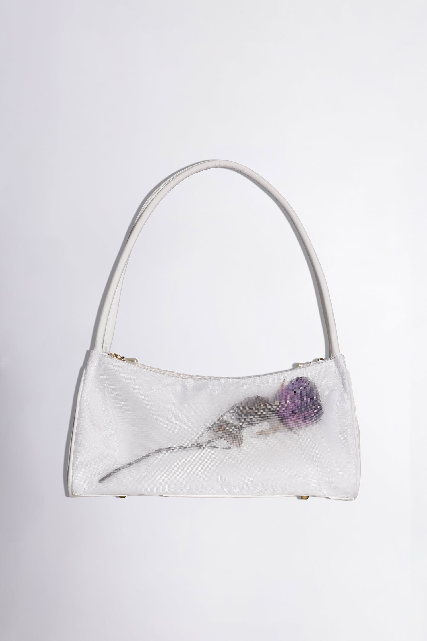 Mesh Keepsake Bag White
