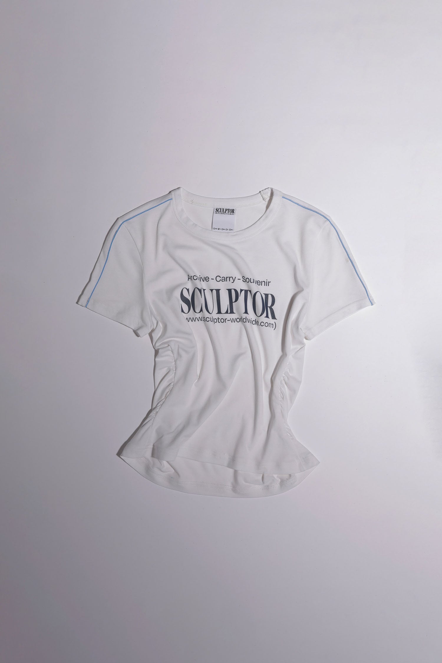 Sports Lettering Tee White