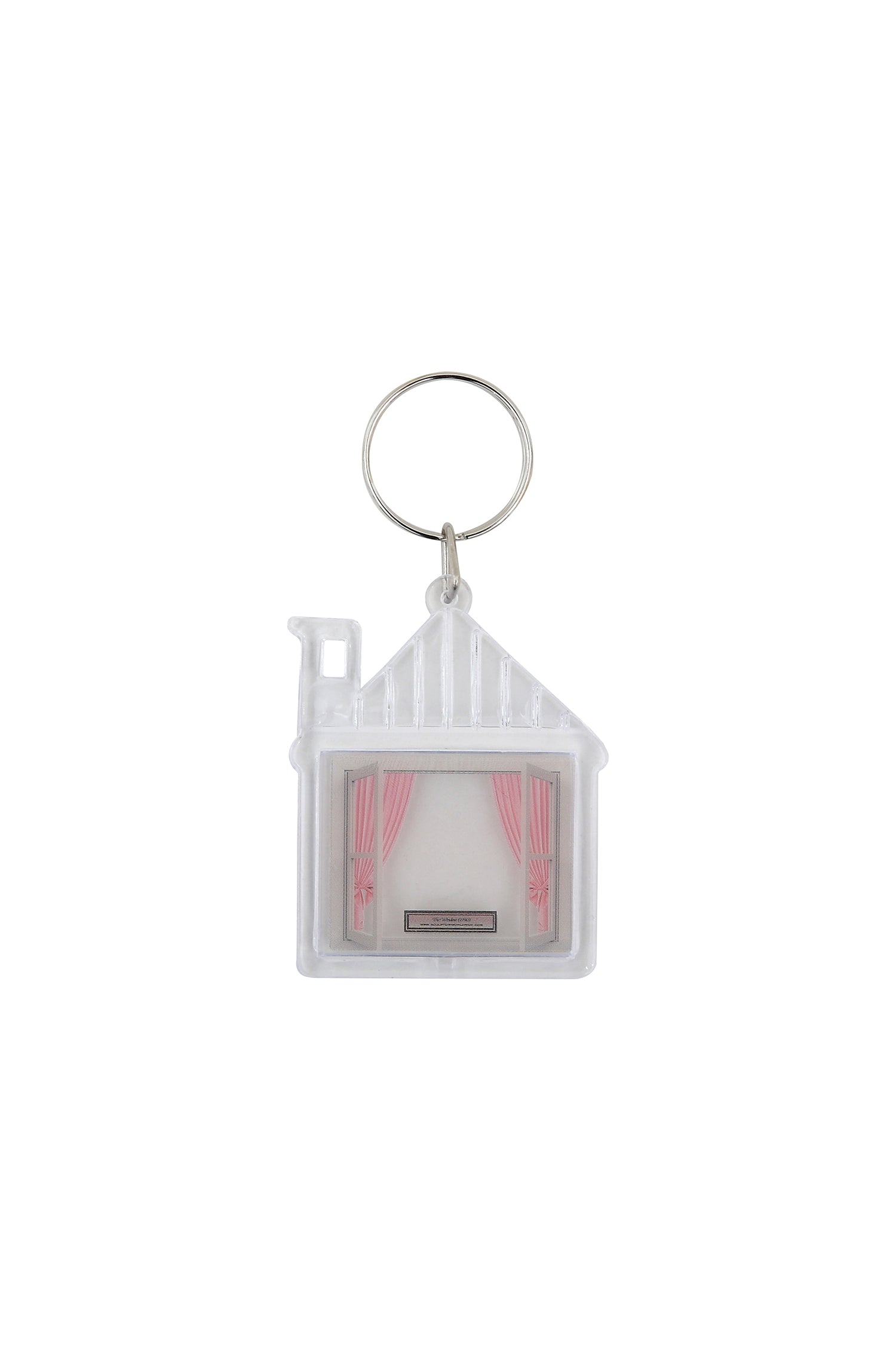 Window Photo Frame Keychain Bow Curtain Window