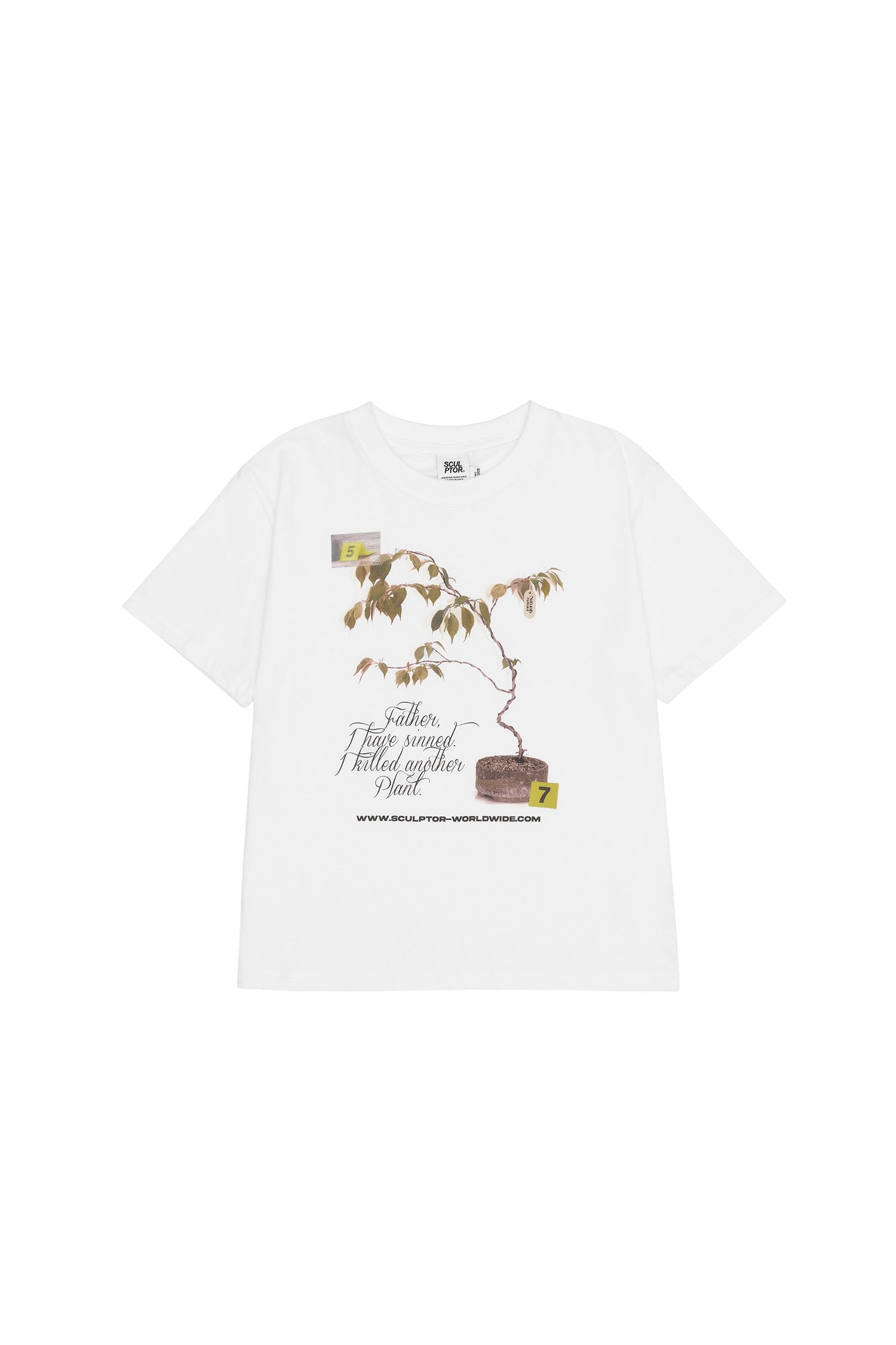 Crime Scene Tee White