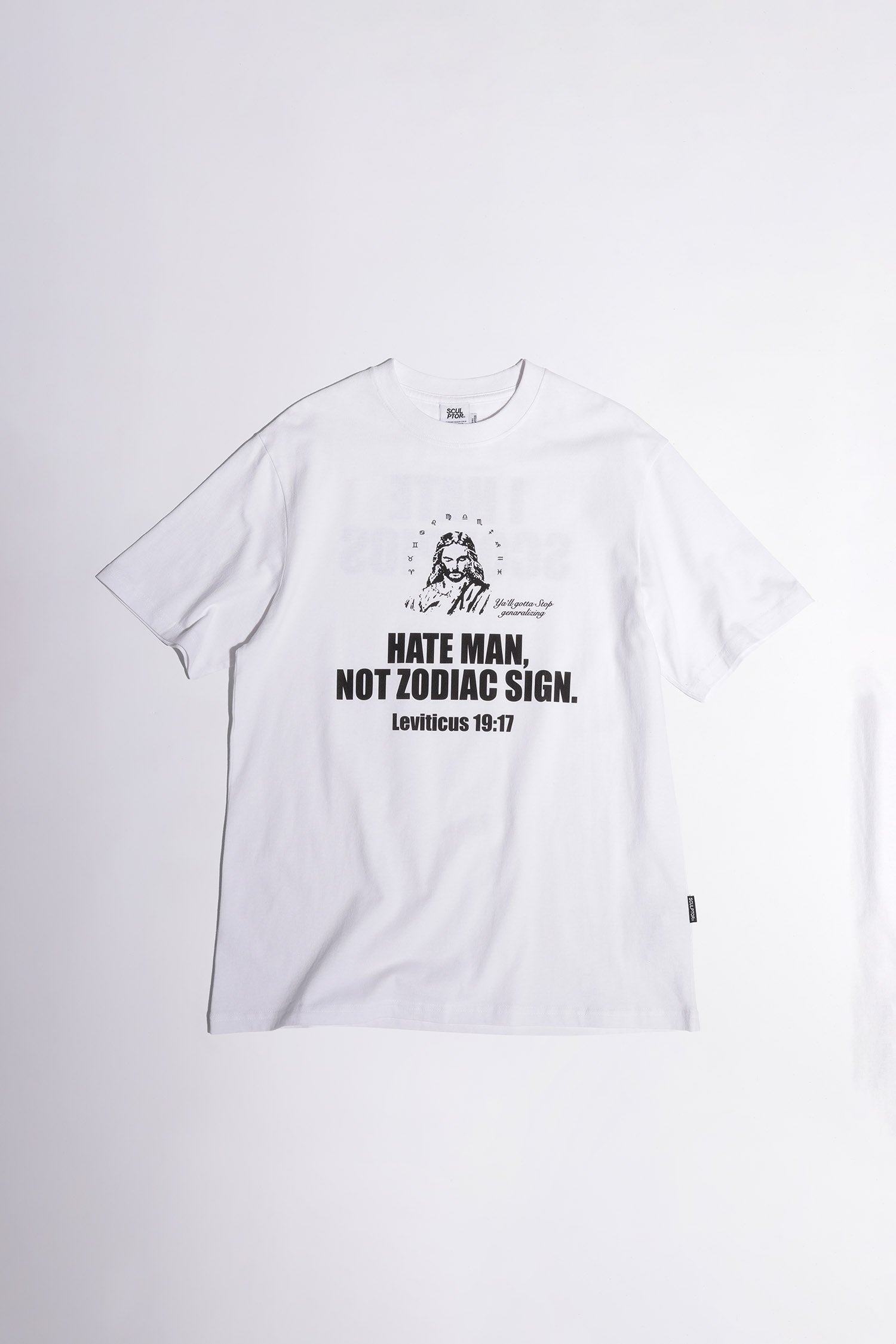 Zodiac Sign Tee White