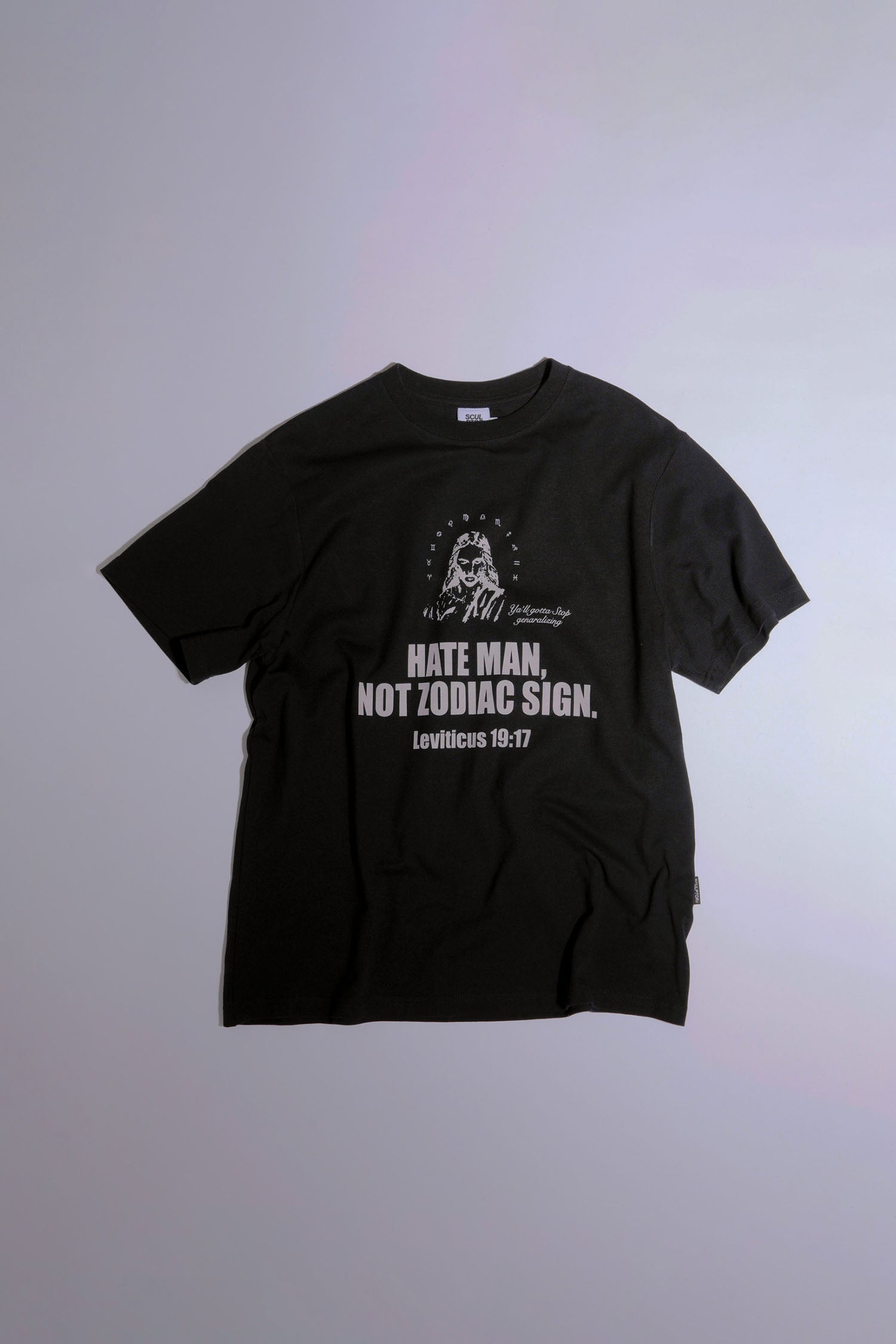 Zodiac Sign Tee Black