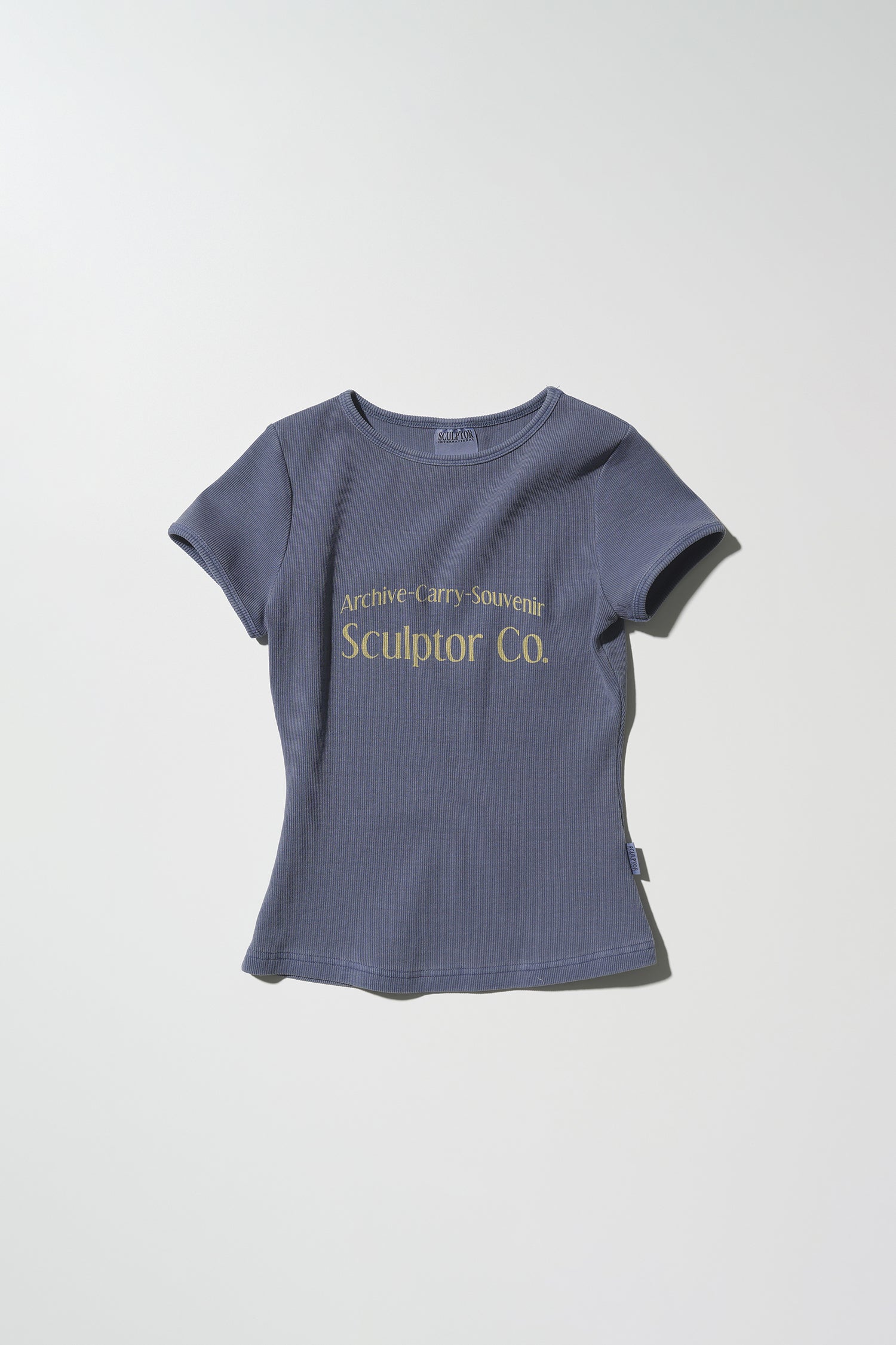 Archive Pigment Baby Tee Dusty Blue