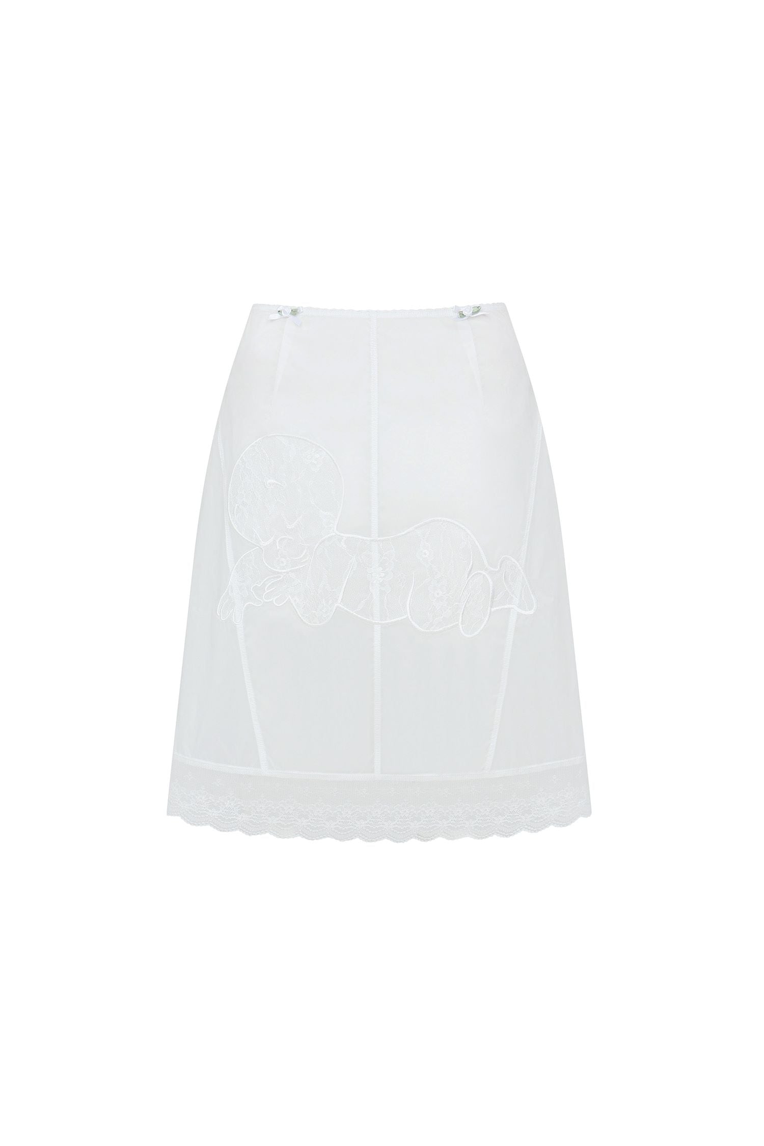 Casper Ghost Midi Skirt Ghost Sheer