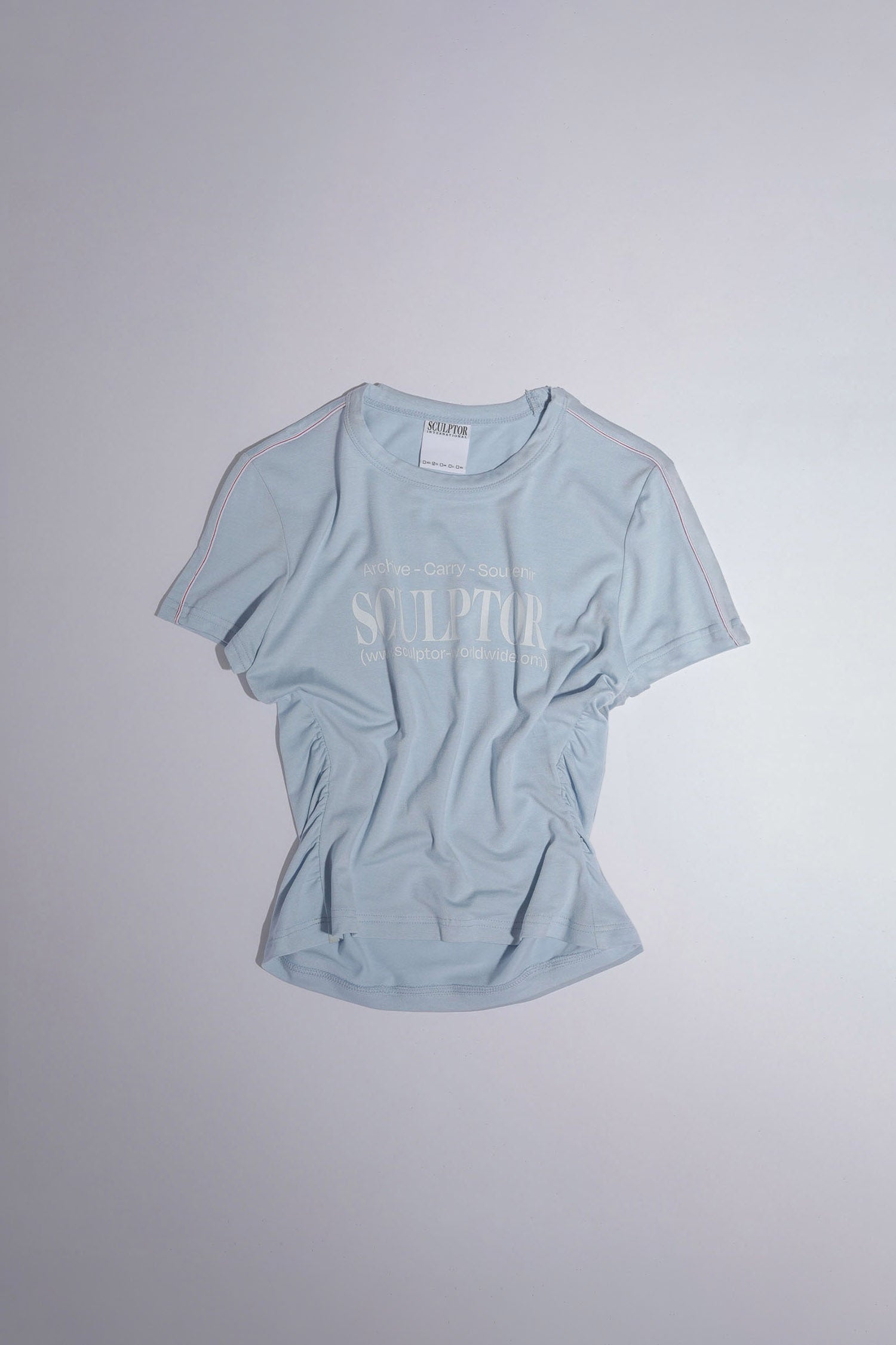 Sports Lettering Tee Baby Blue