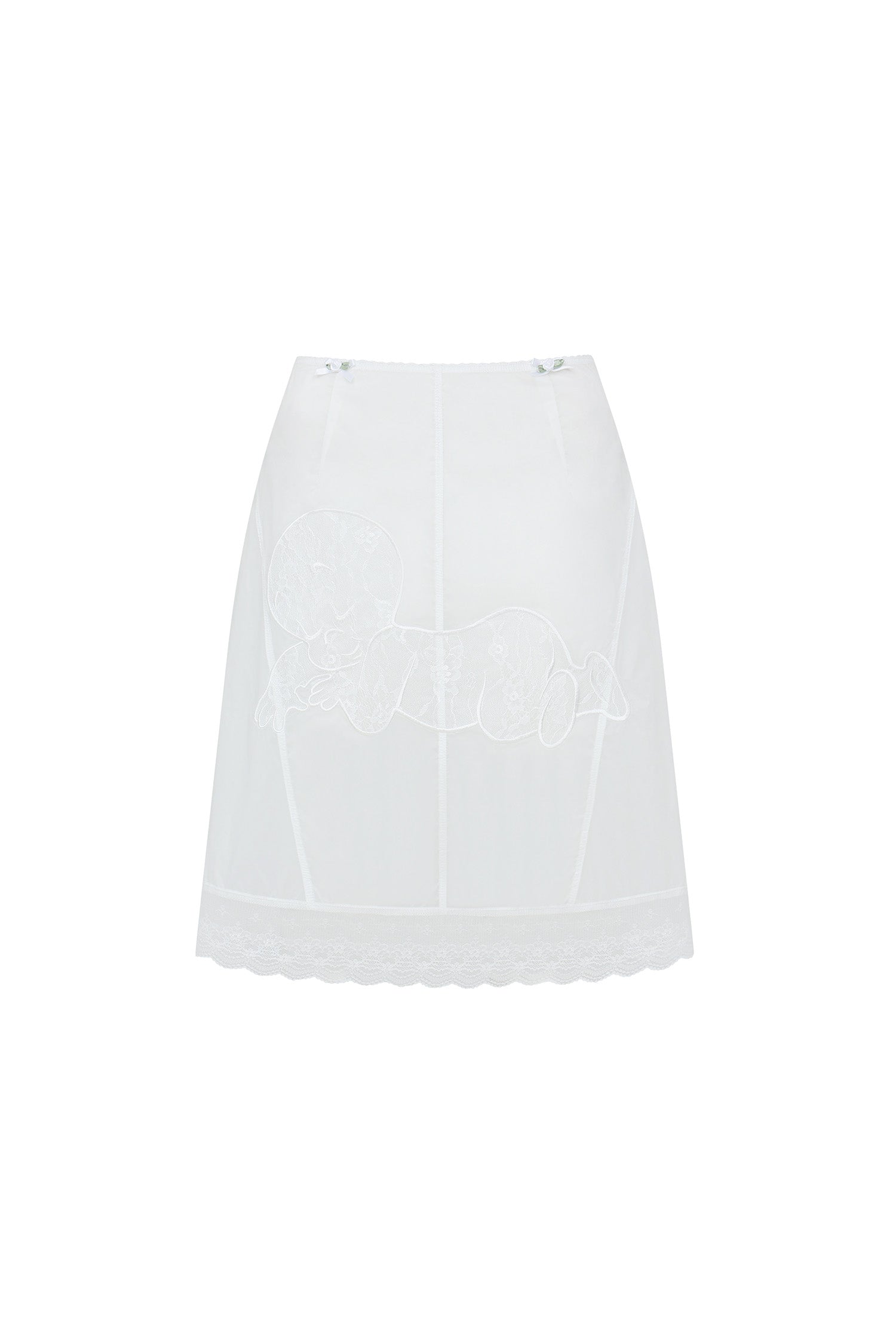 Casper Ghost Midi Skirt Ghost Sheer