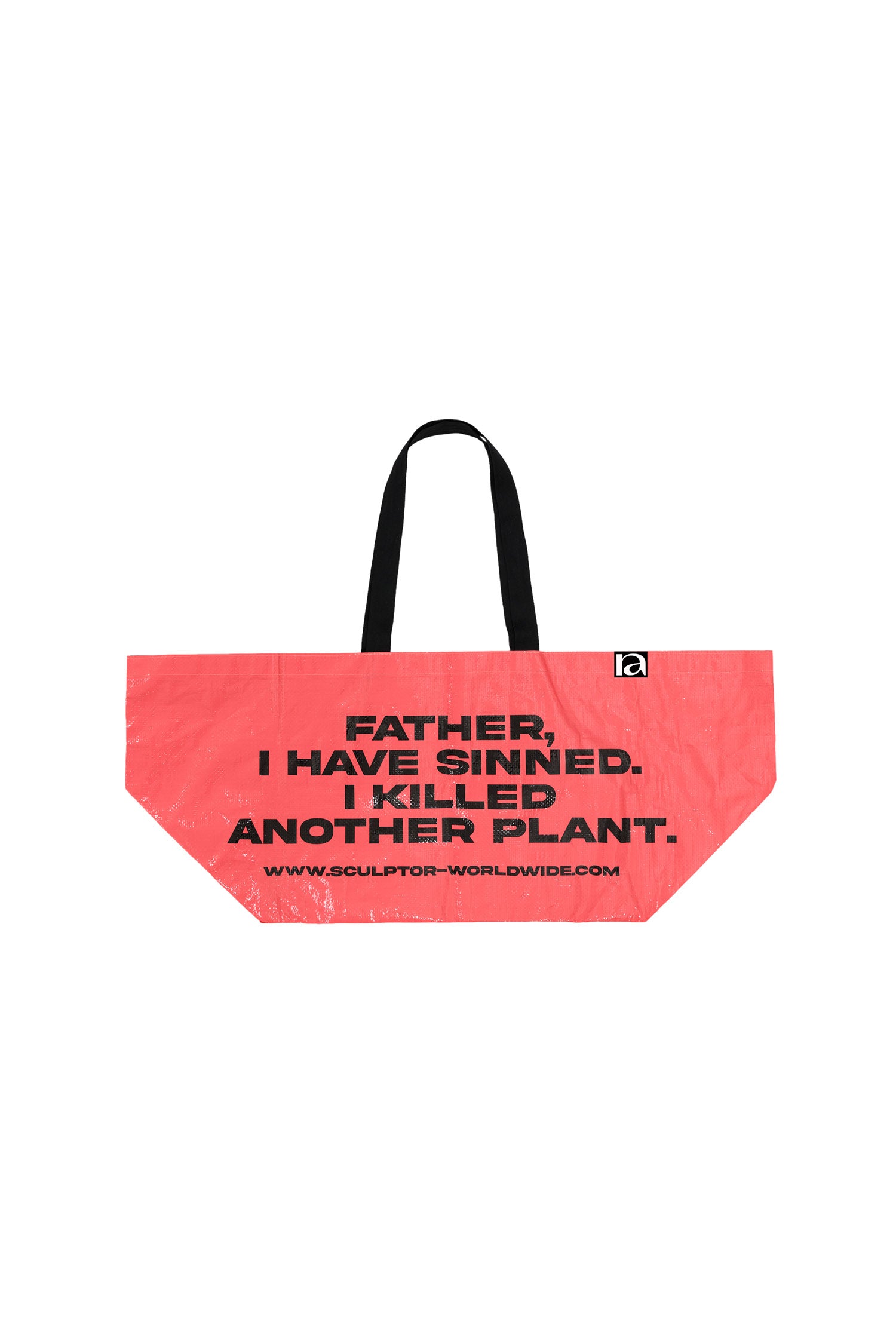 Reusable Tarpaulin Bag Pink