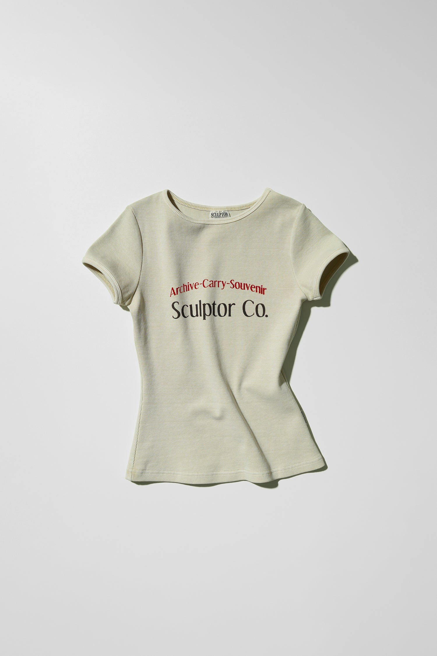 Archive Pigment Baby Tee Dusty Ivory