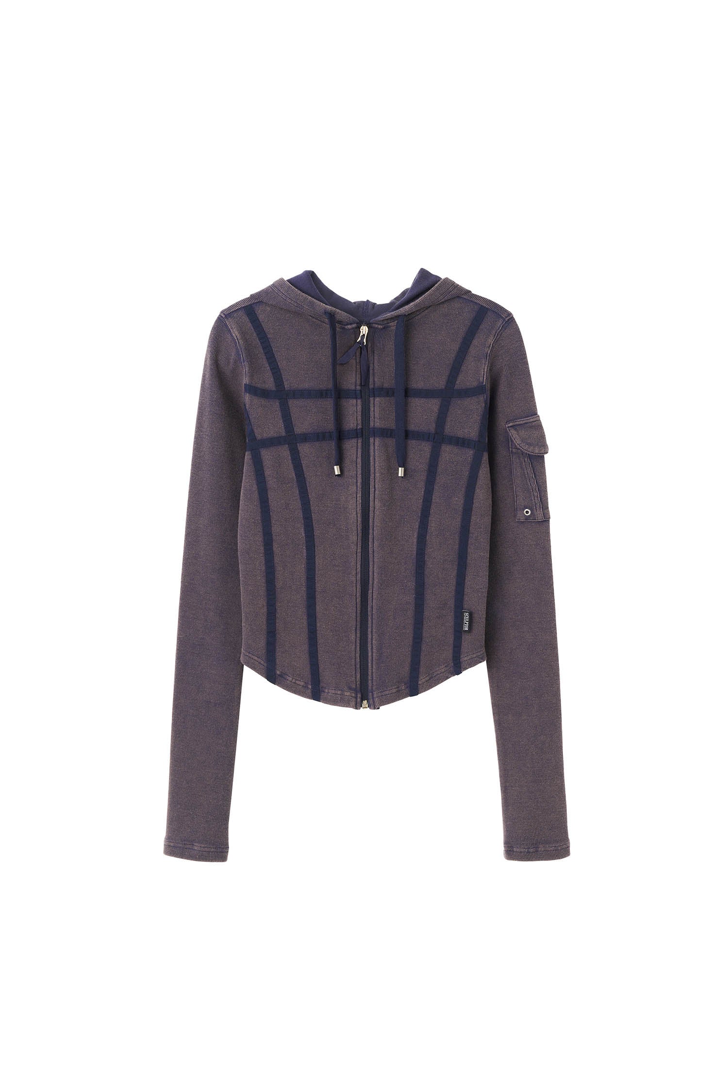 Washed Bondage Hoodie Washed Navy