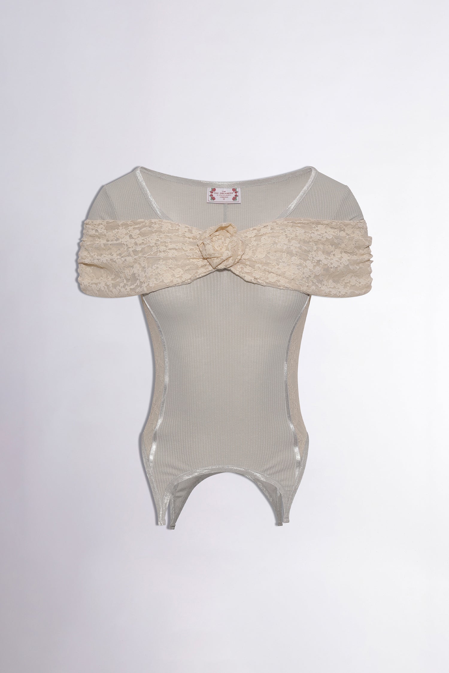 Corset U Neck Tee Ice