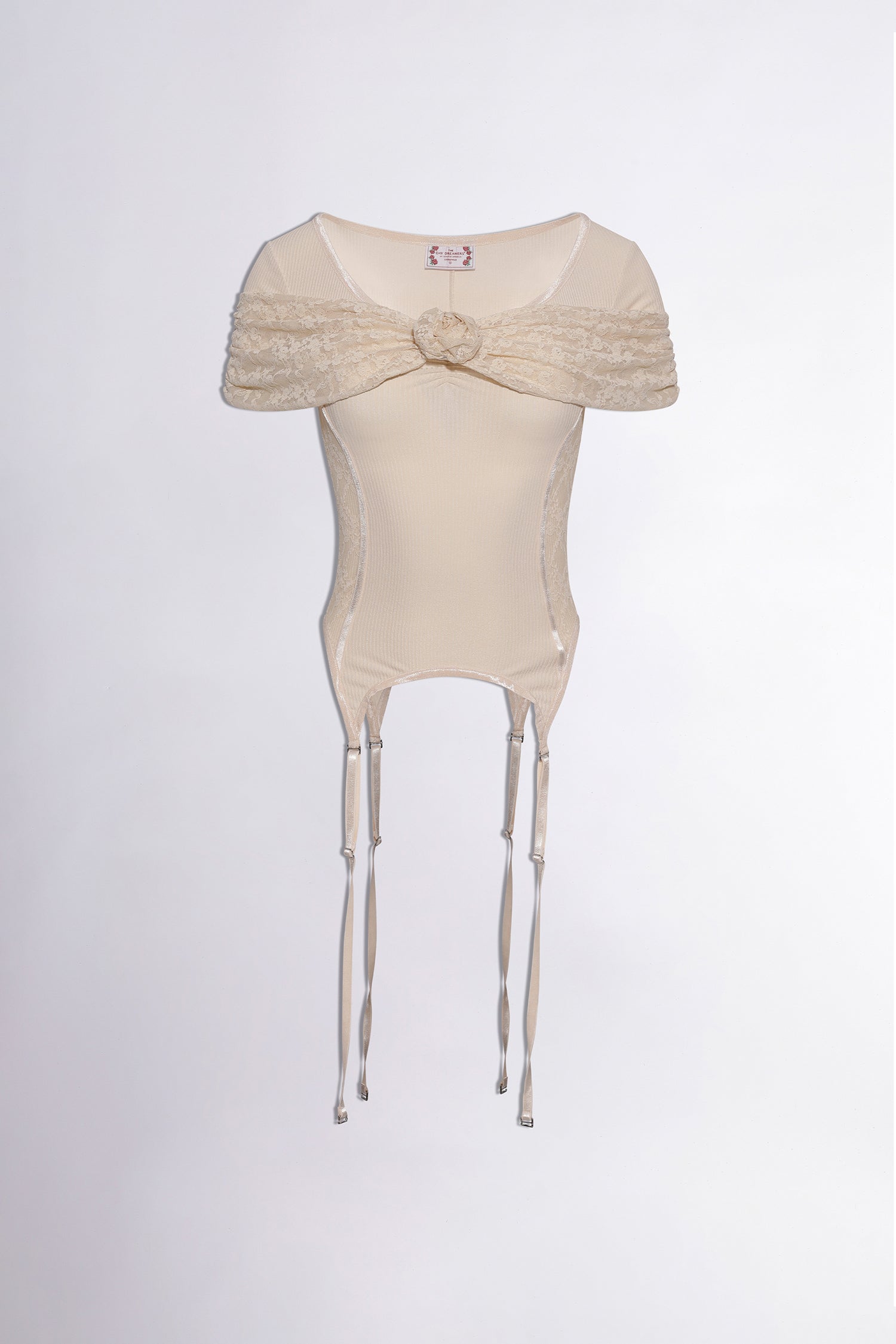 Corset U Neck Tee Raw