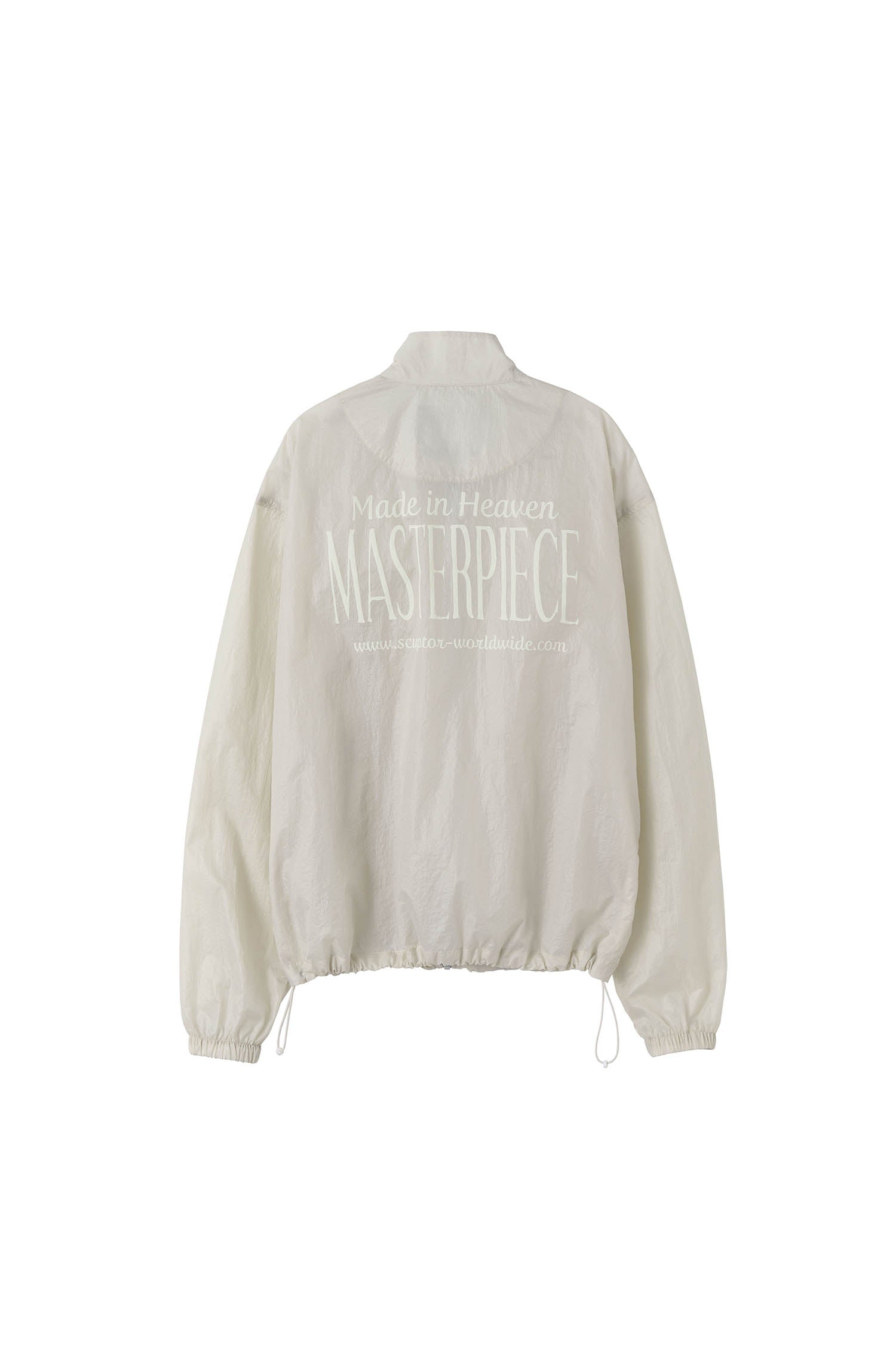 Glossy Nylon Jacket Raw
