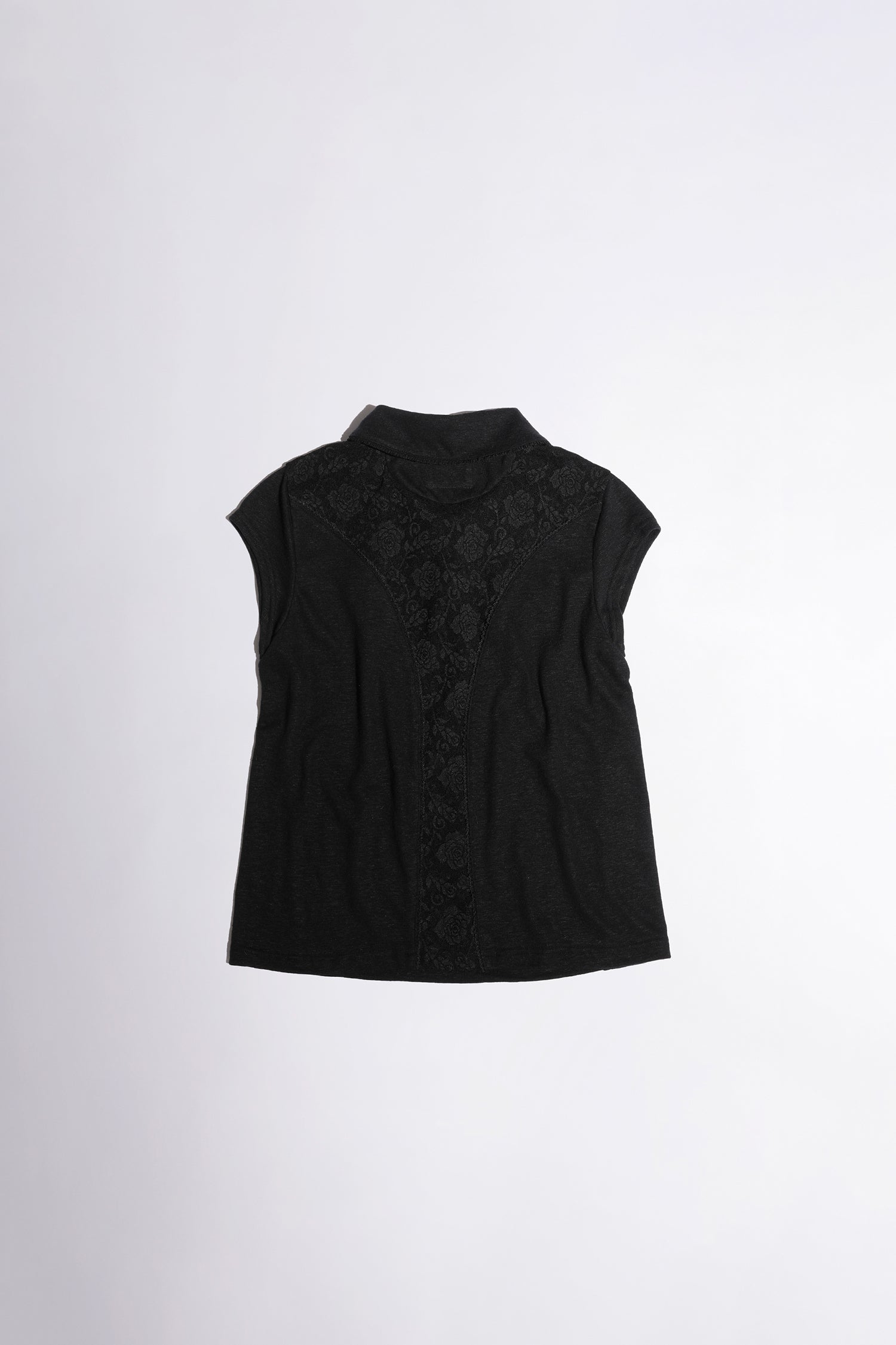 Victorian Jersey Tee Black