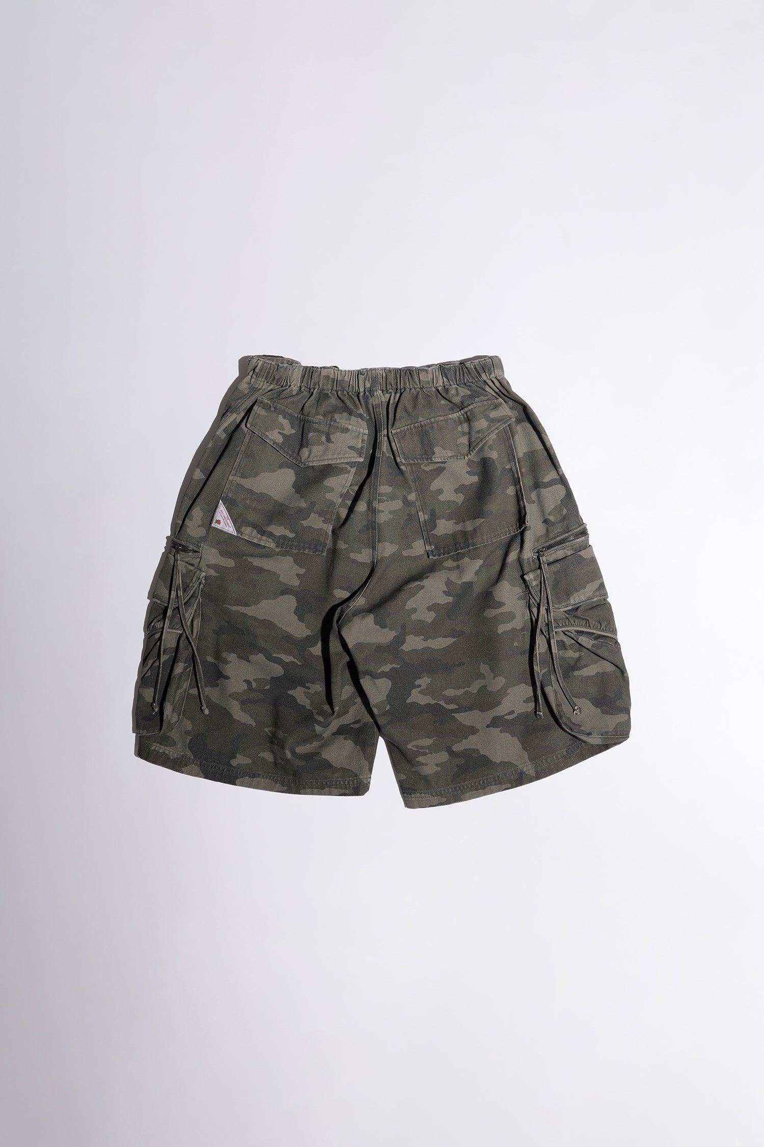 Twill Cargo Half Pants Forest Camo