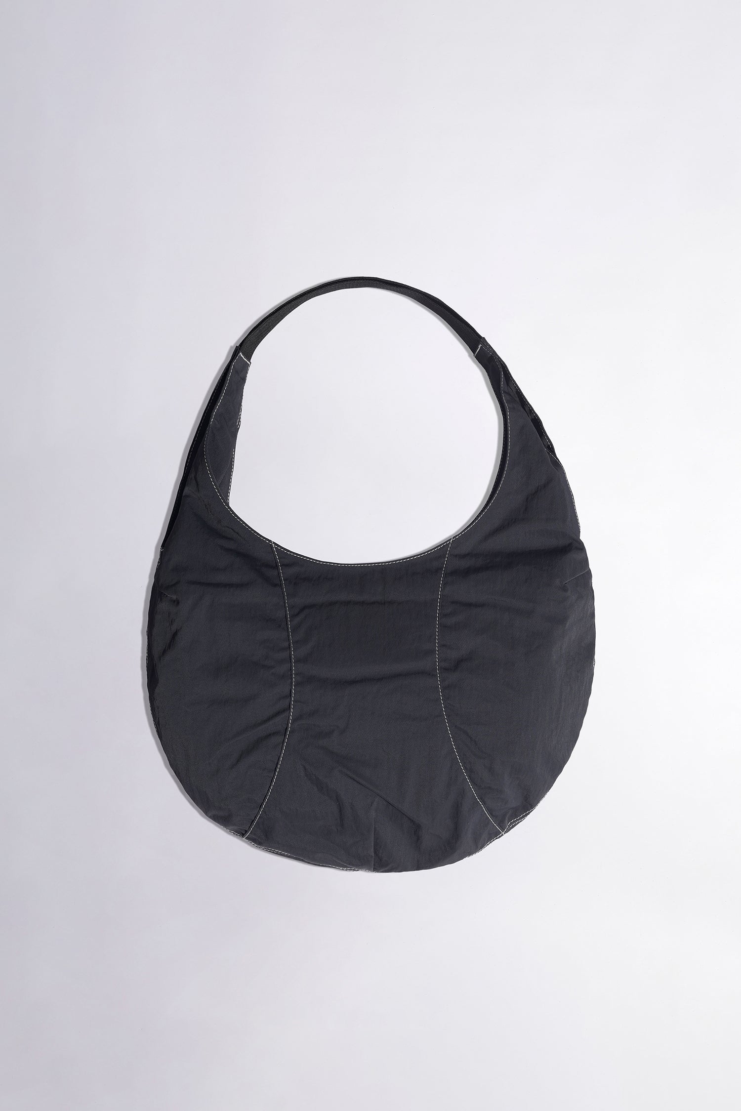 Nylon Moon Bag Charcoal