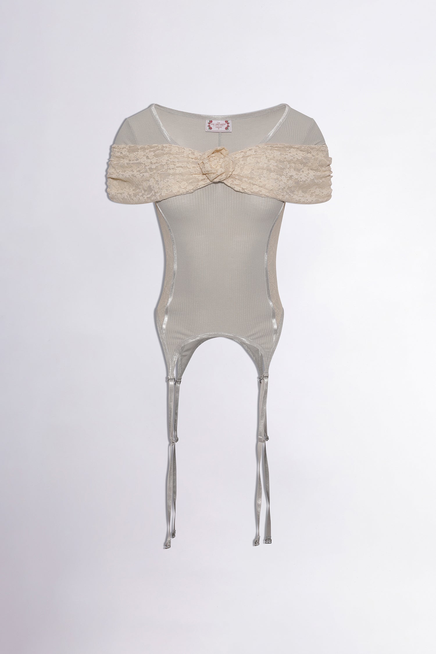 Corset U Neck Tee Ice