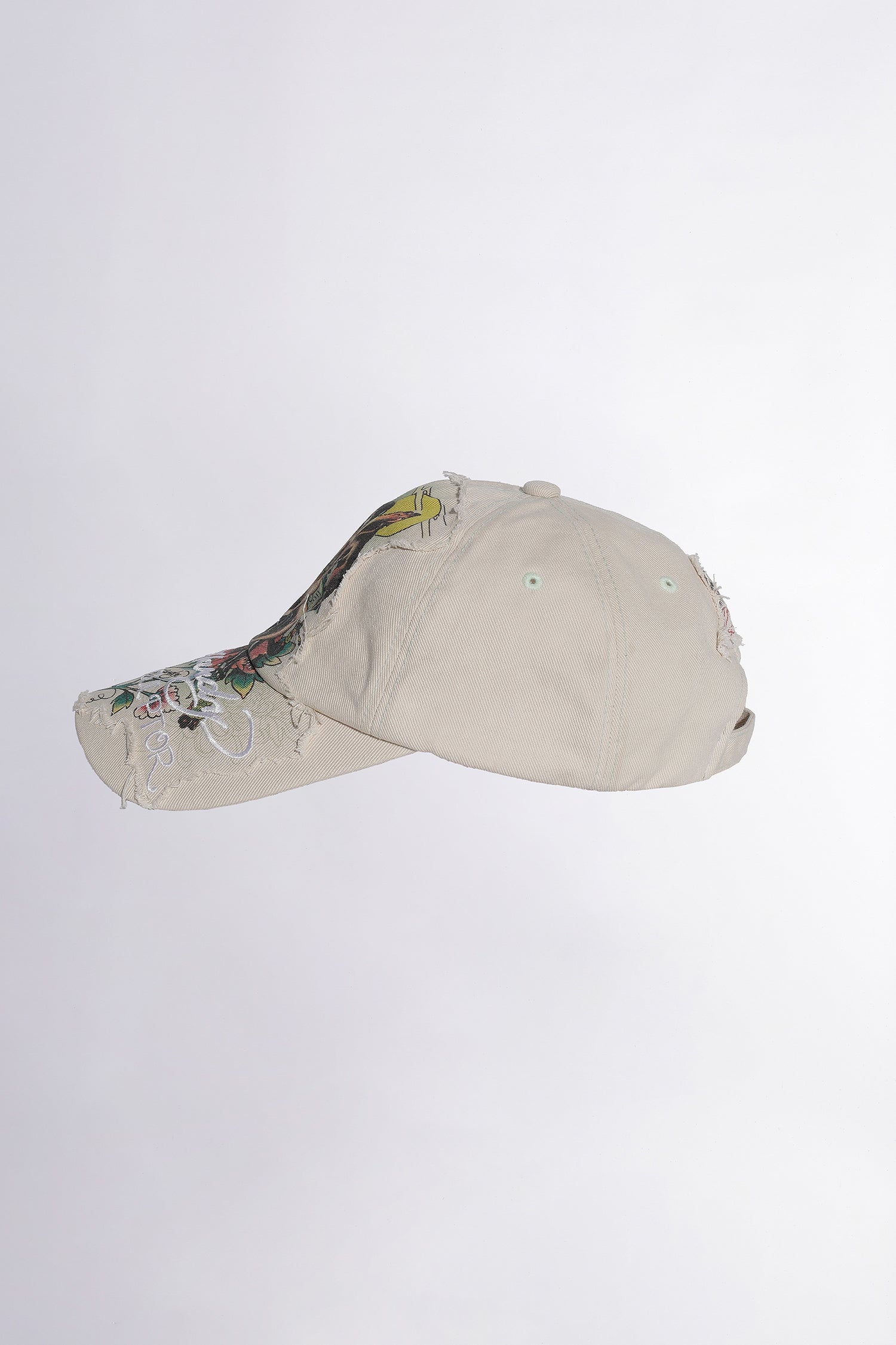 [Sculptor X Ed Hardy] Distressed Cap Raw
