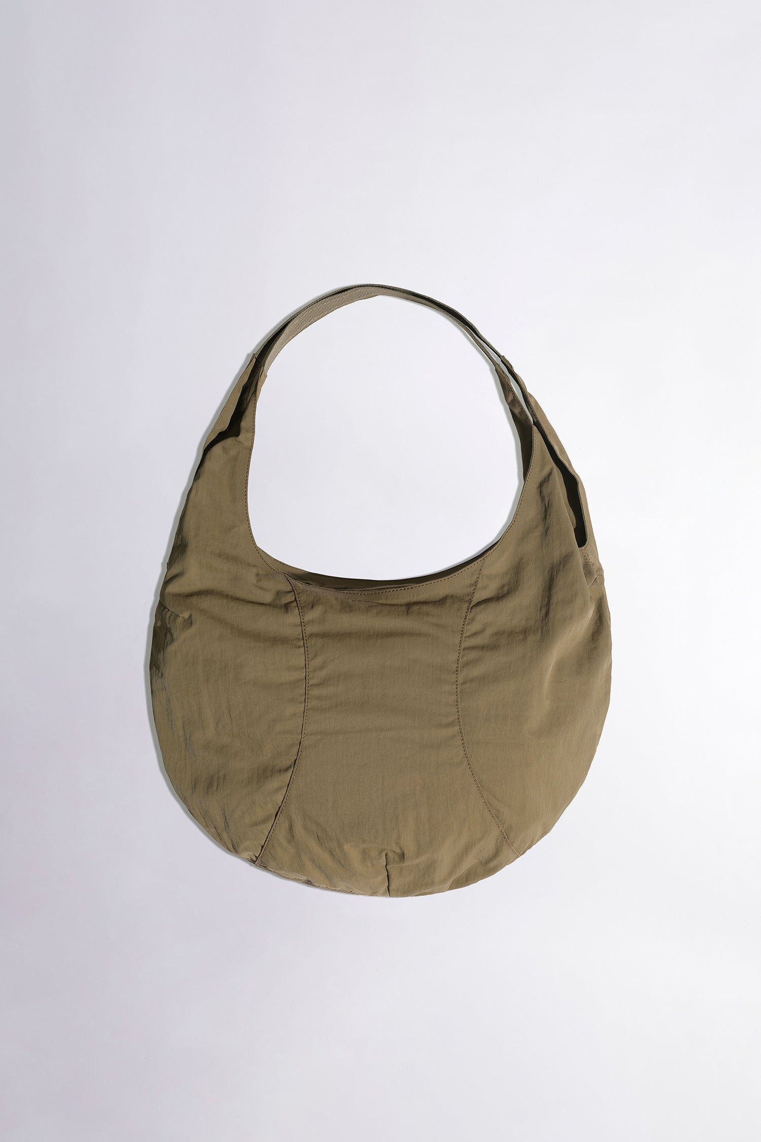 Nylon Moon Bag Brown