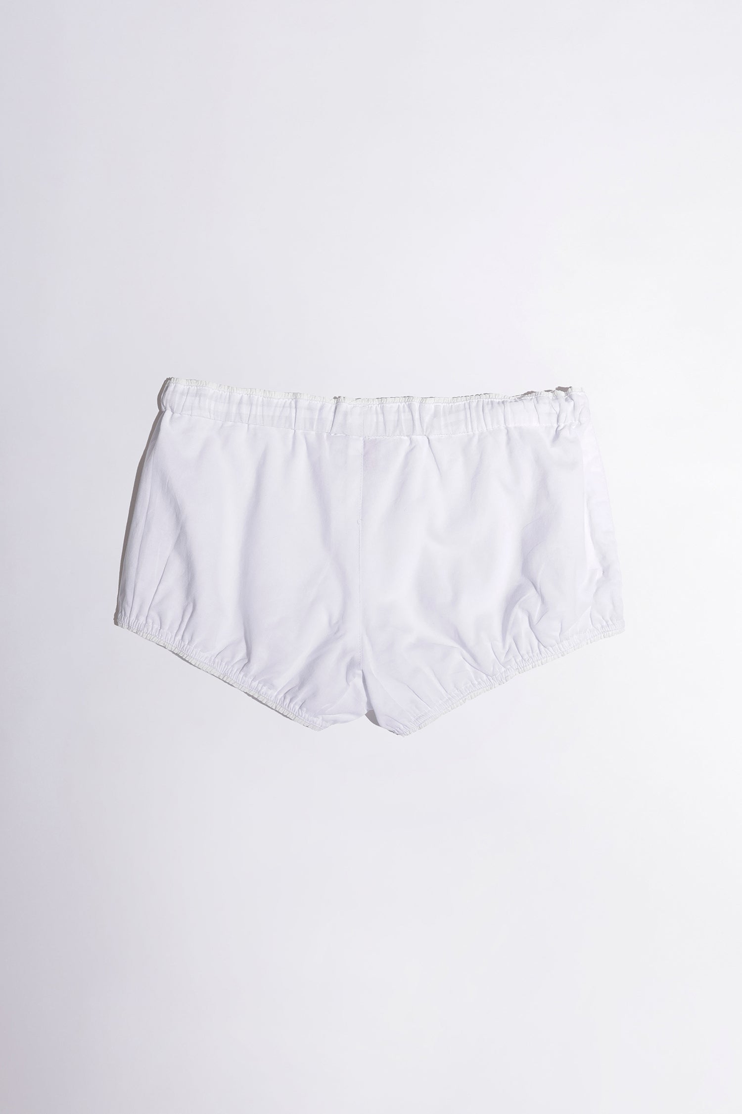 Lounge Micro Pumpkin Shorts White